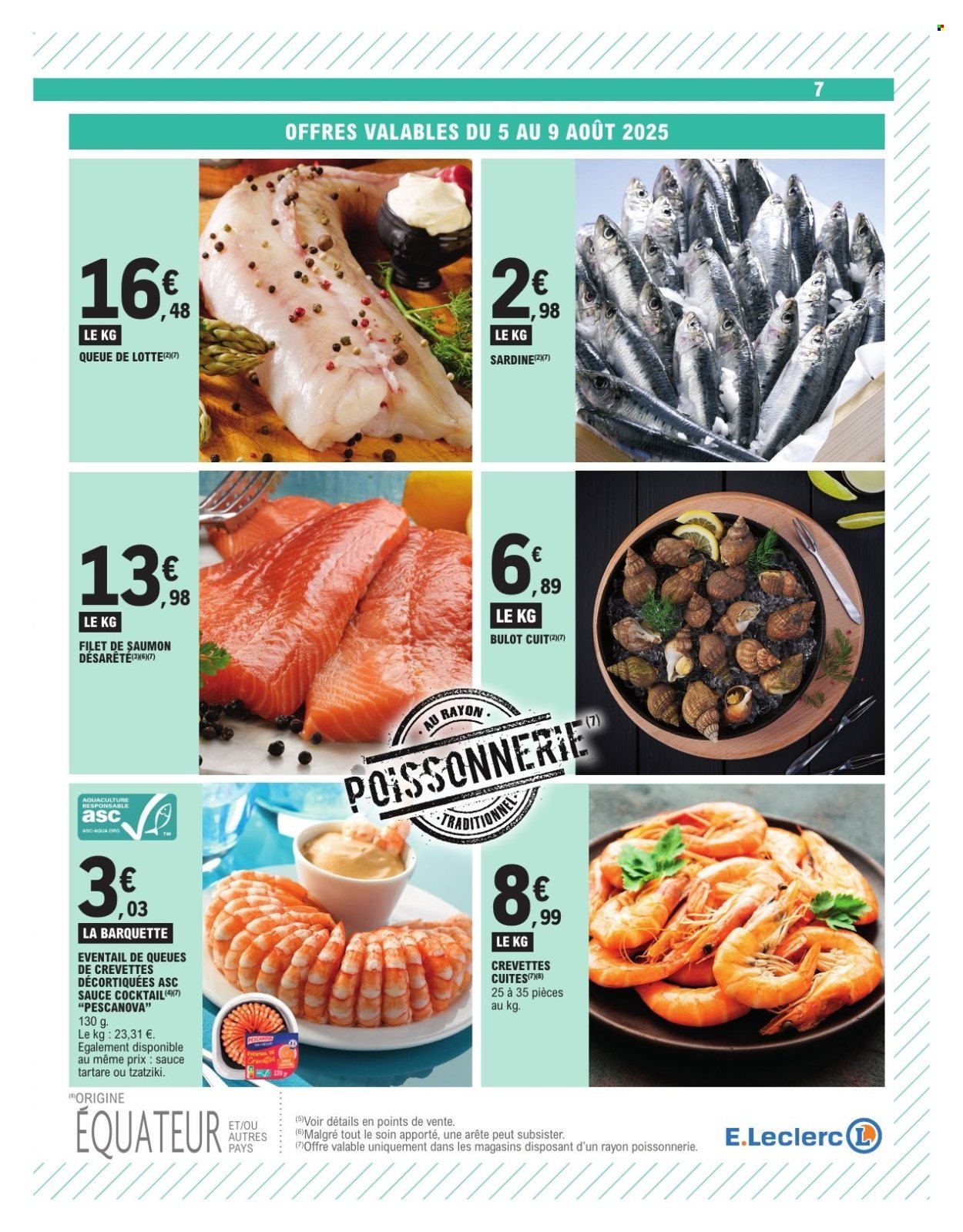 Catalogue E.LECLERC - TRAFIC POUVOIR ACHAT (2025-08-05 - 2025-08-16)