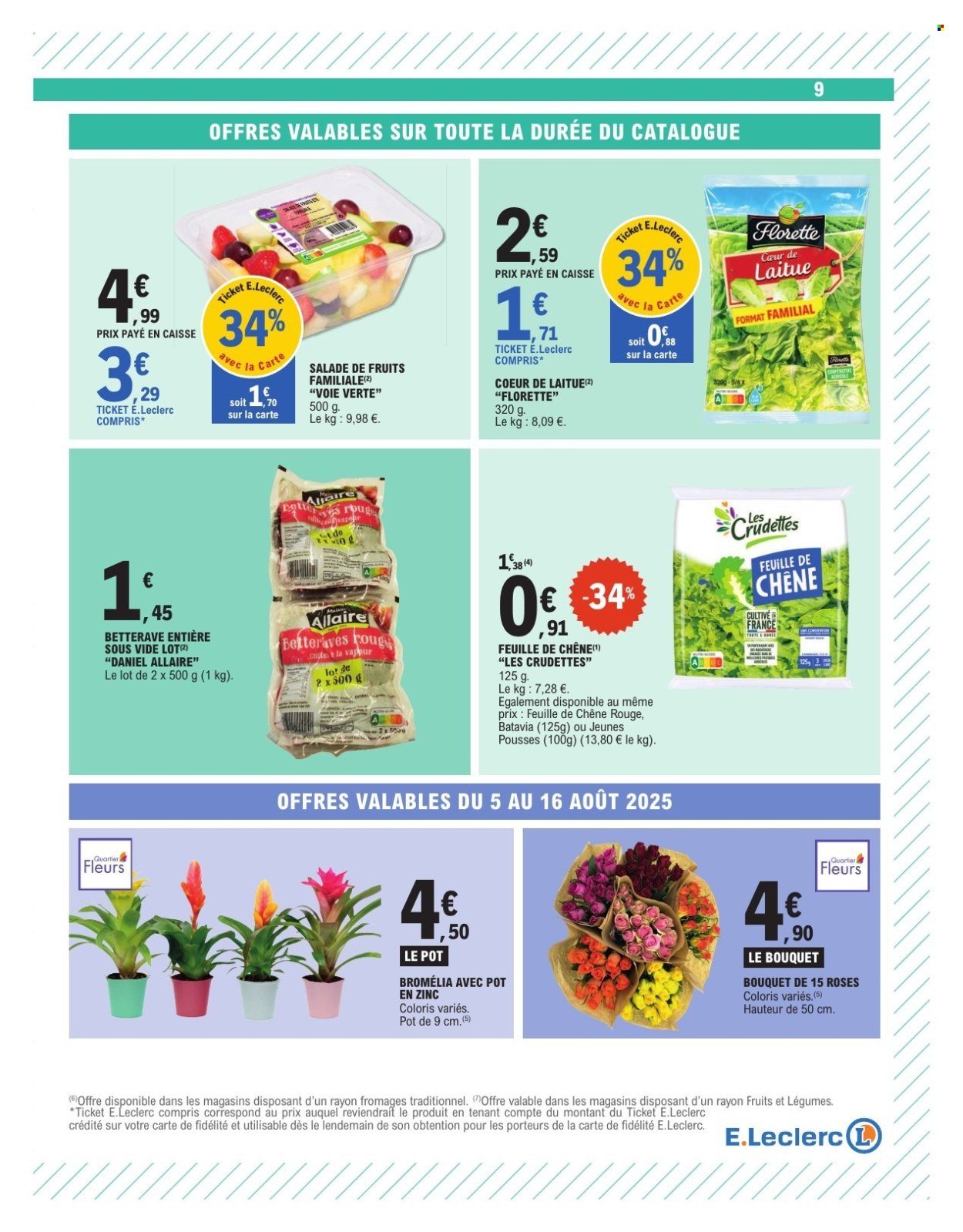 Catalogue E.LECLERC - TRAFIC POUVOIR ACHAT (2025-08-05 - 2025-08-16)