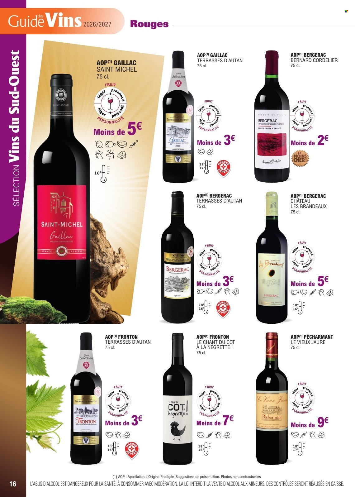 Catalogue E.LECLERC - GUIDE DES VINS 2026/2027