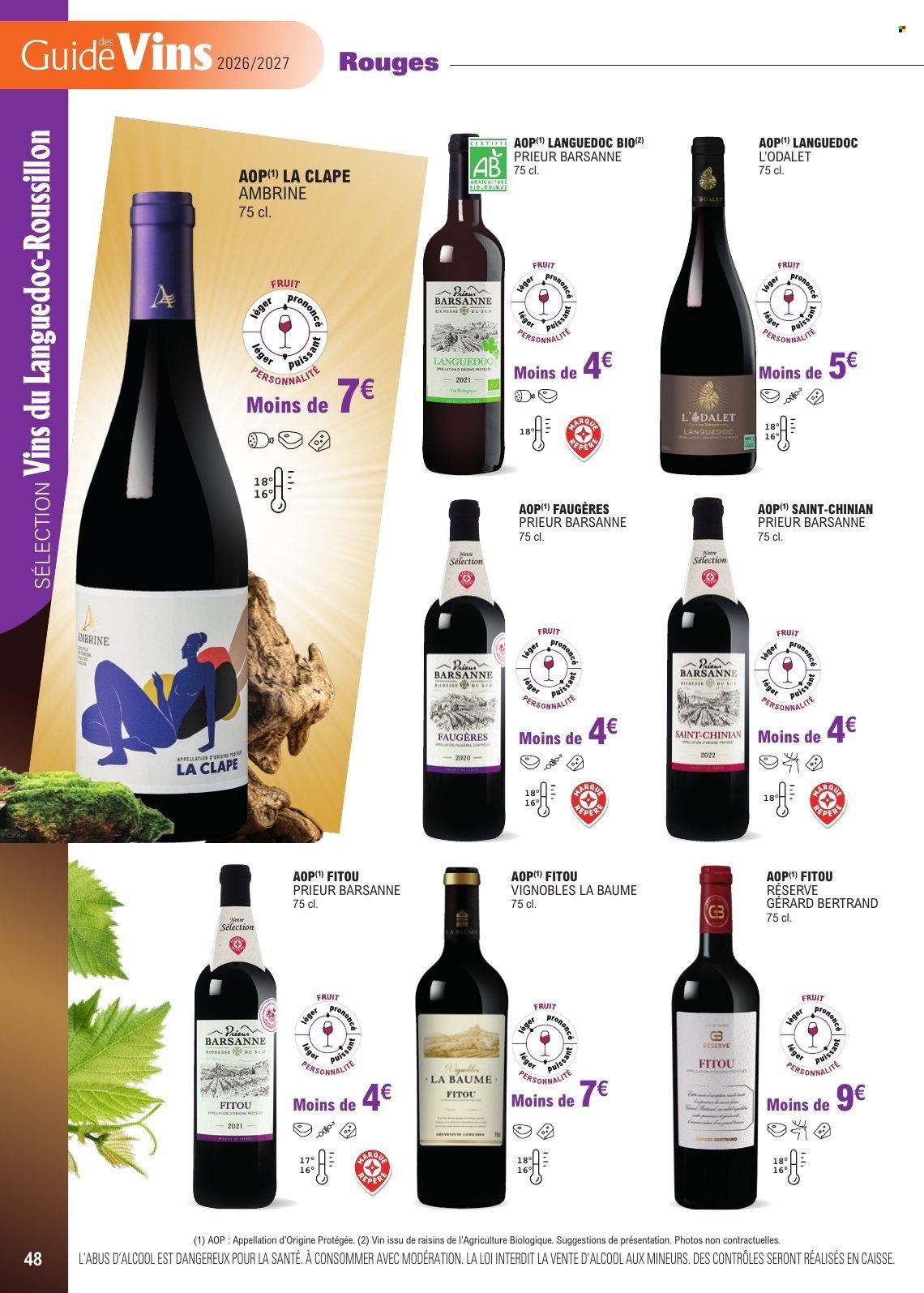 Catalogue E.LECLERC - GUIDE DES VINS 2026/2027 (2026-05-20 - 2028-04-30)