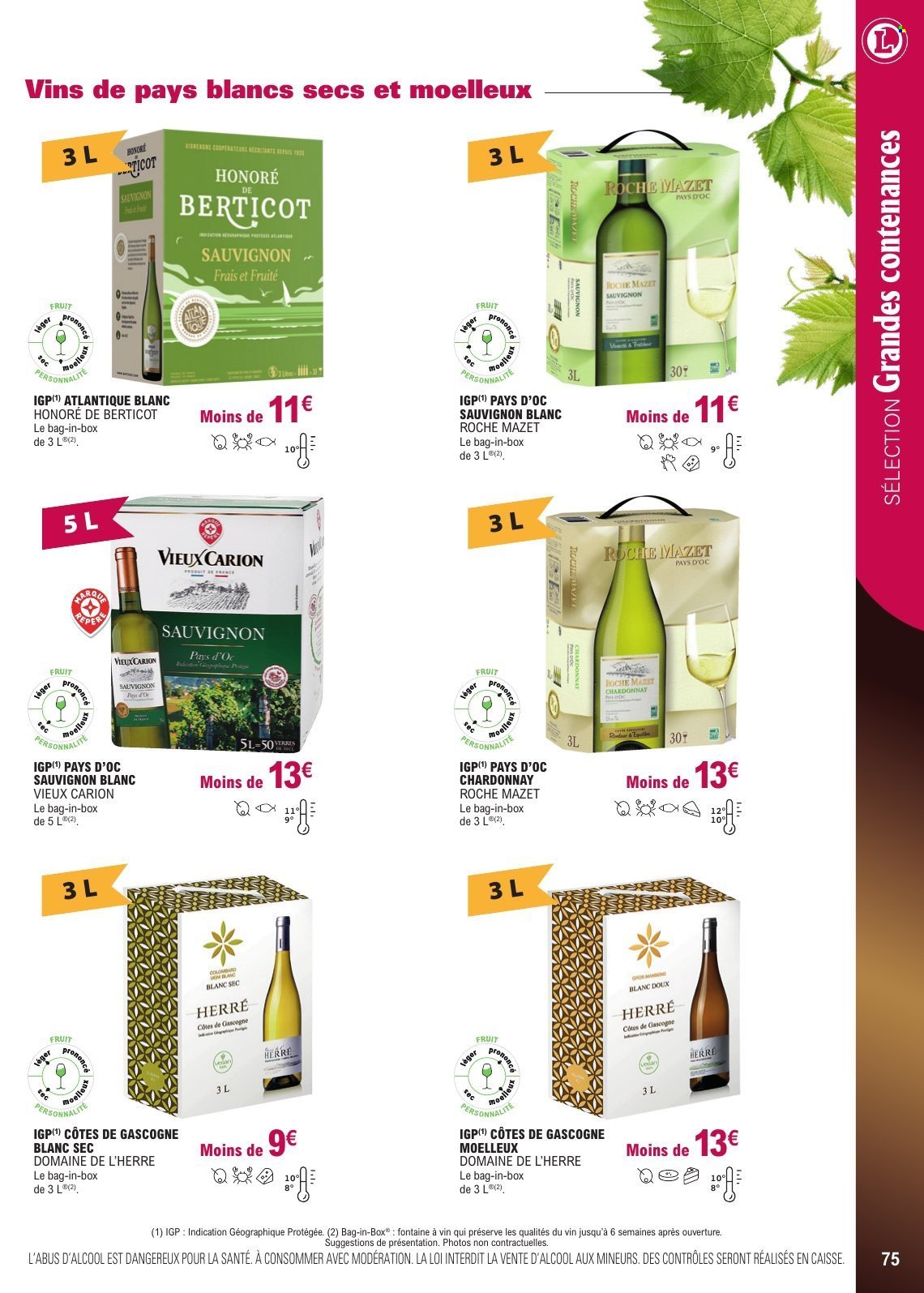 Catalogue E.LECLERC - GUIDE DES VINS 2026/2027
