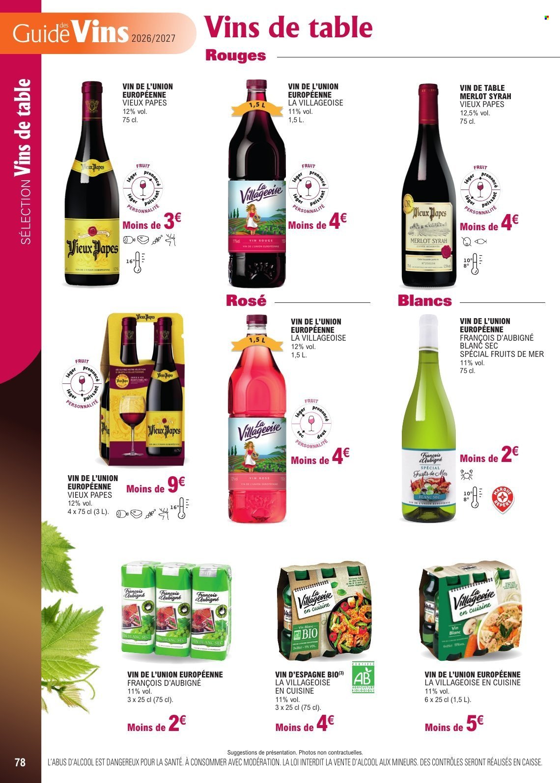 Catalogue E.LECLERC - GUIDE DES VINS 2026/2027
