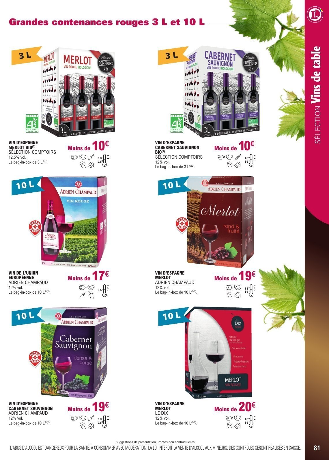Catalogue E.LECLERC - GUIDE DES VINS 2026/2027