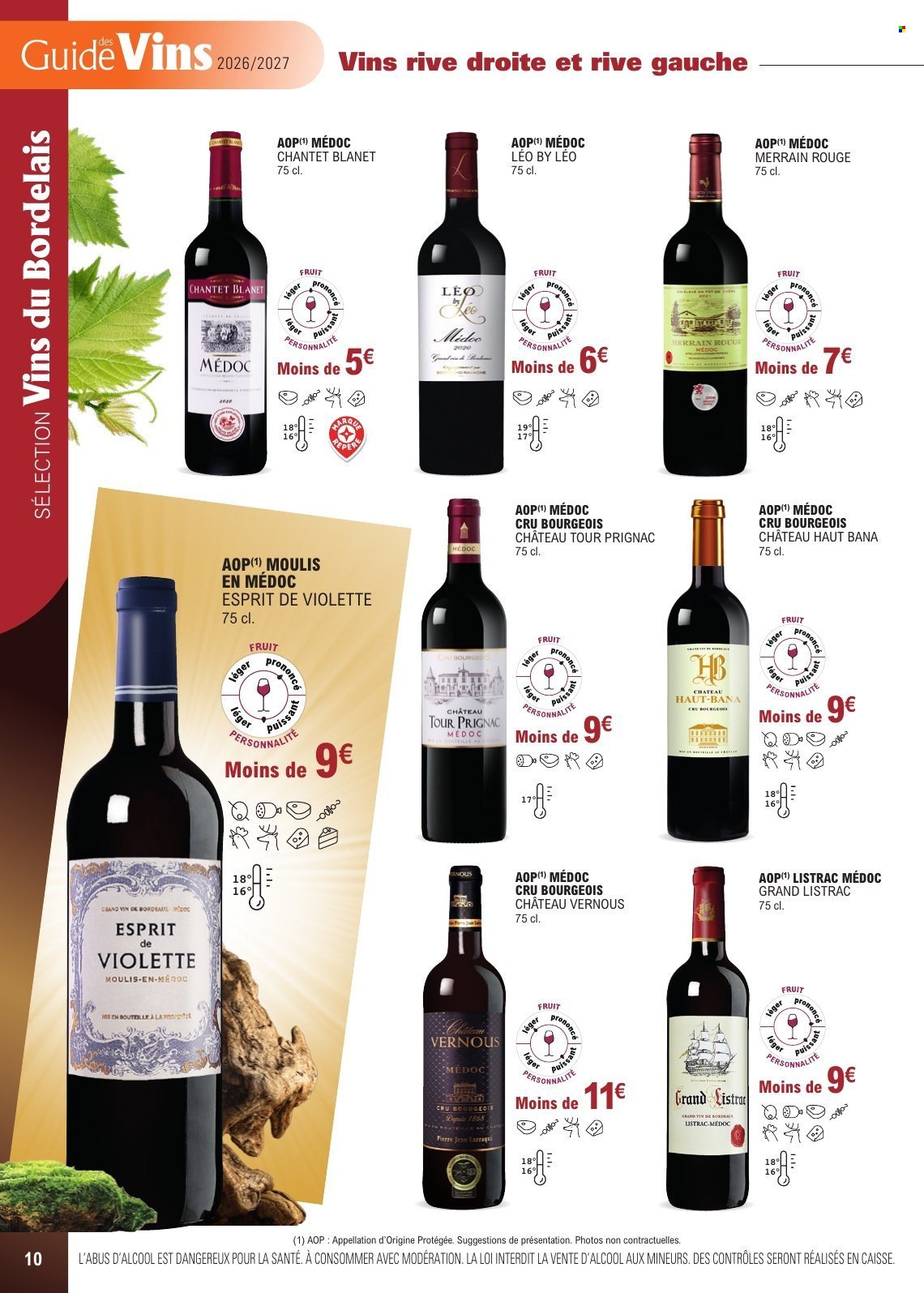Catalogue E.LECLERC - GUIDE DES VINS 2026/2027