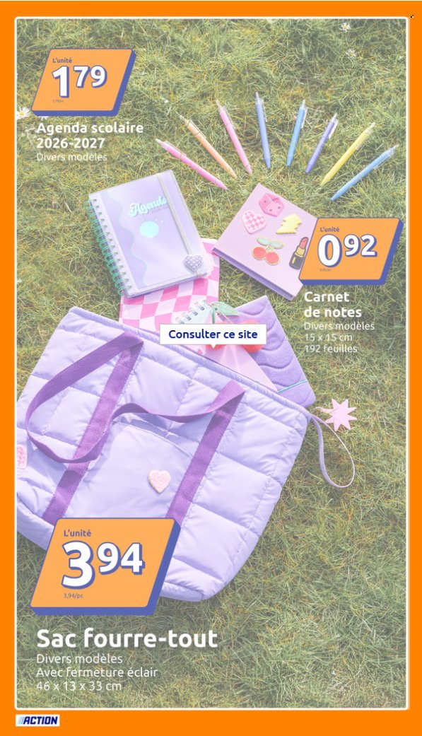 Catalogue ACTION - Du mercredi 17 juin 2026