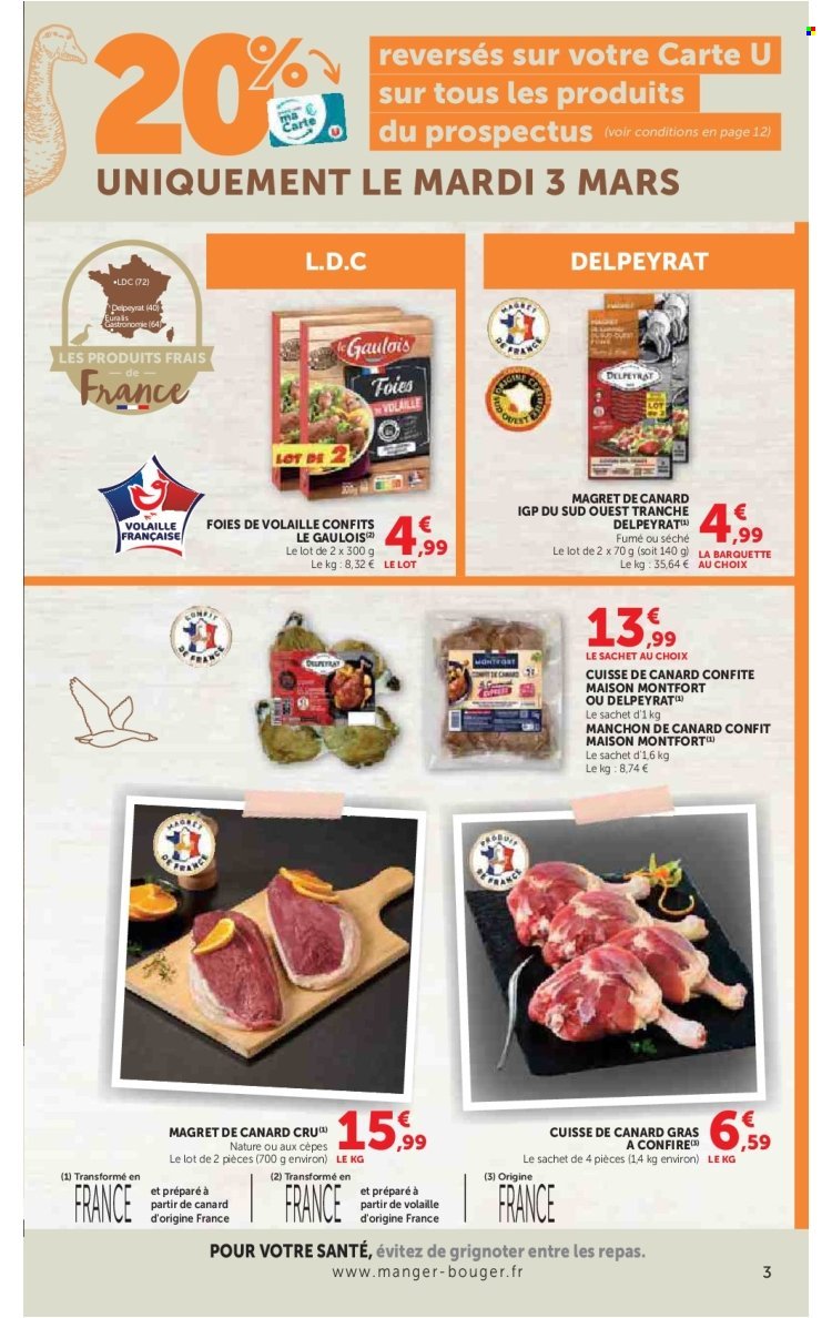 Catalogue SUPER U - Foire au gras