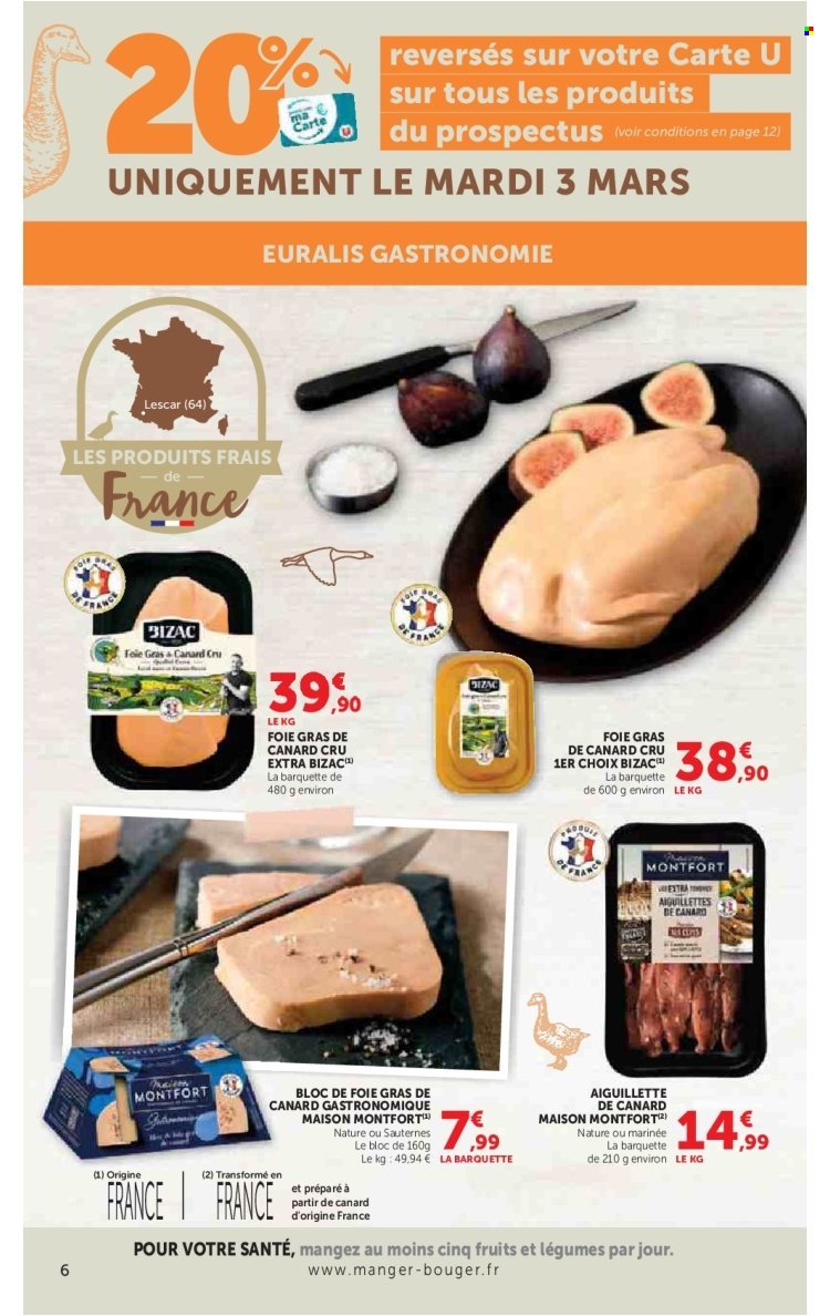 Catalogue SUPER U - Foire au gras