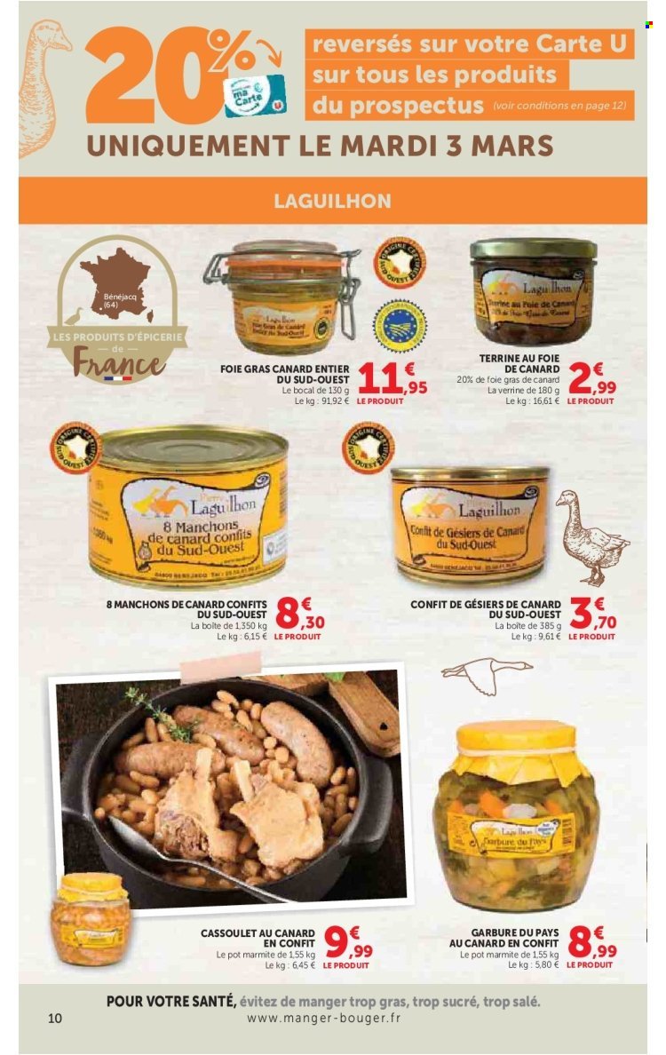 Catalogue SUPER U - Foire au gras