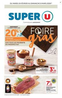 Catalogue SUPER U - Foire au gras