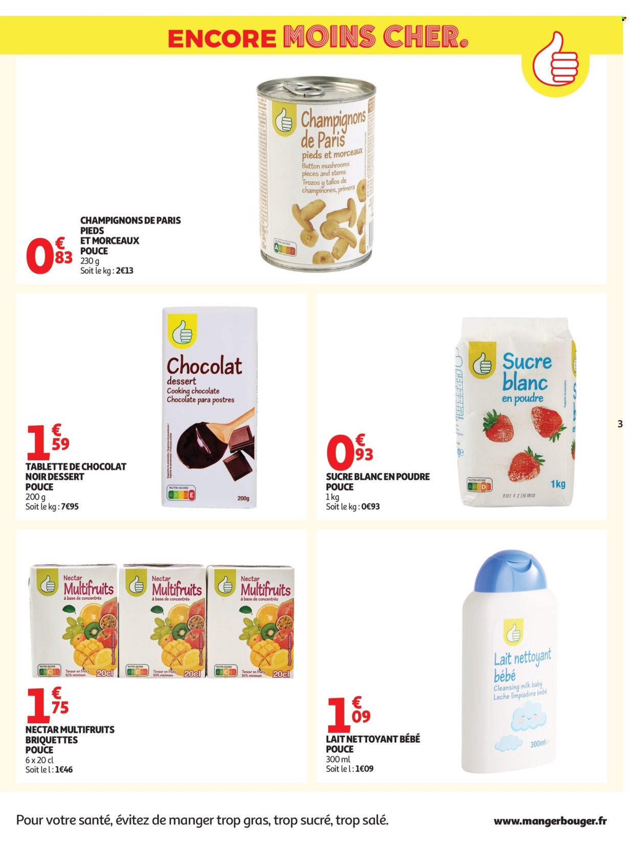 Catalogue AUCHAN - Petits prix marque Pouce