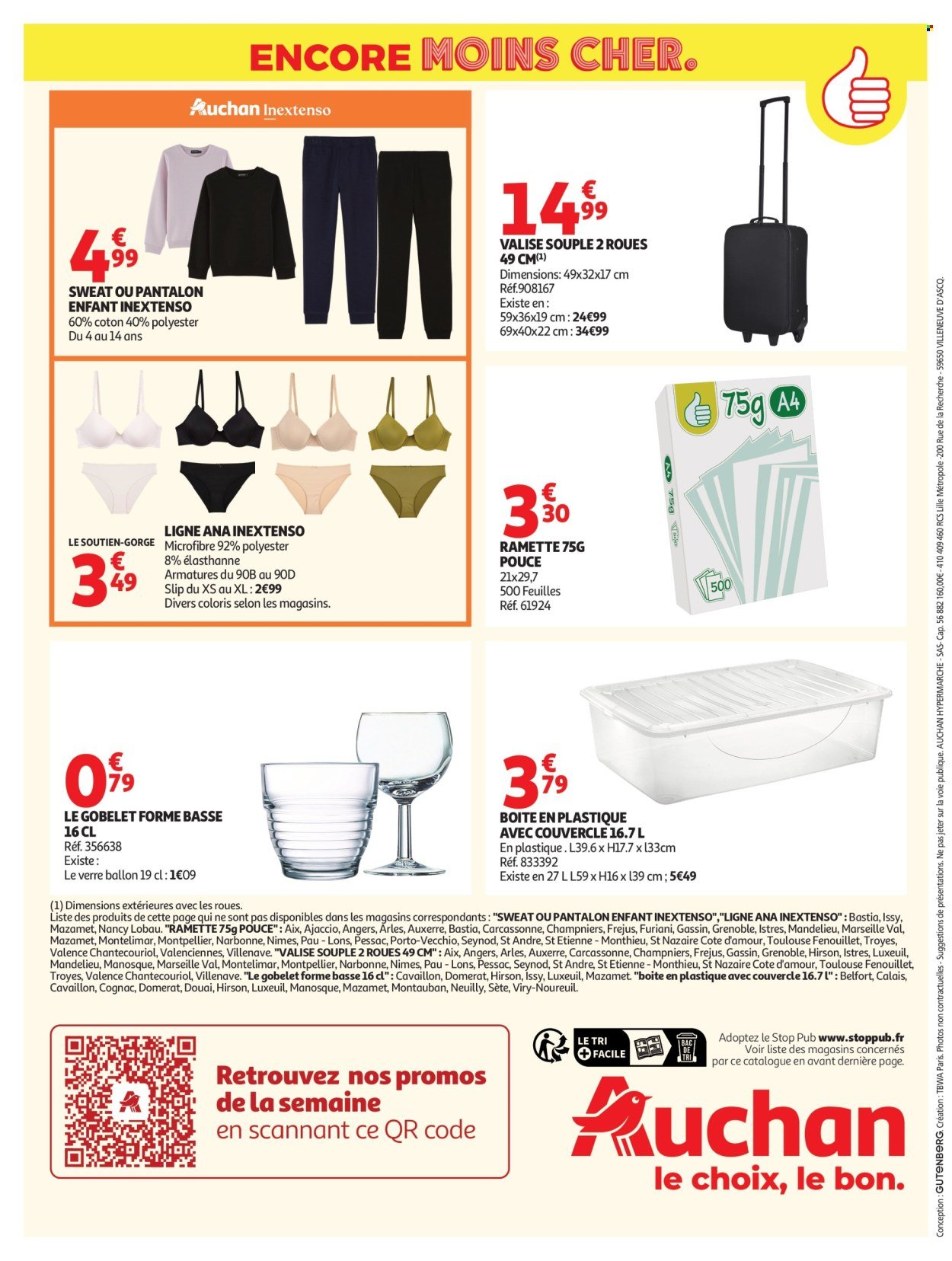 Catalogue AUCHAN - Petits prix marque Pouce