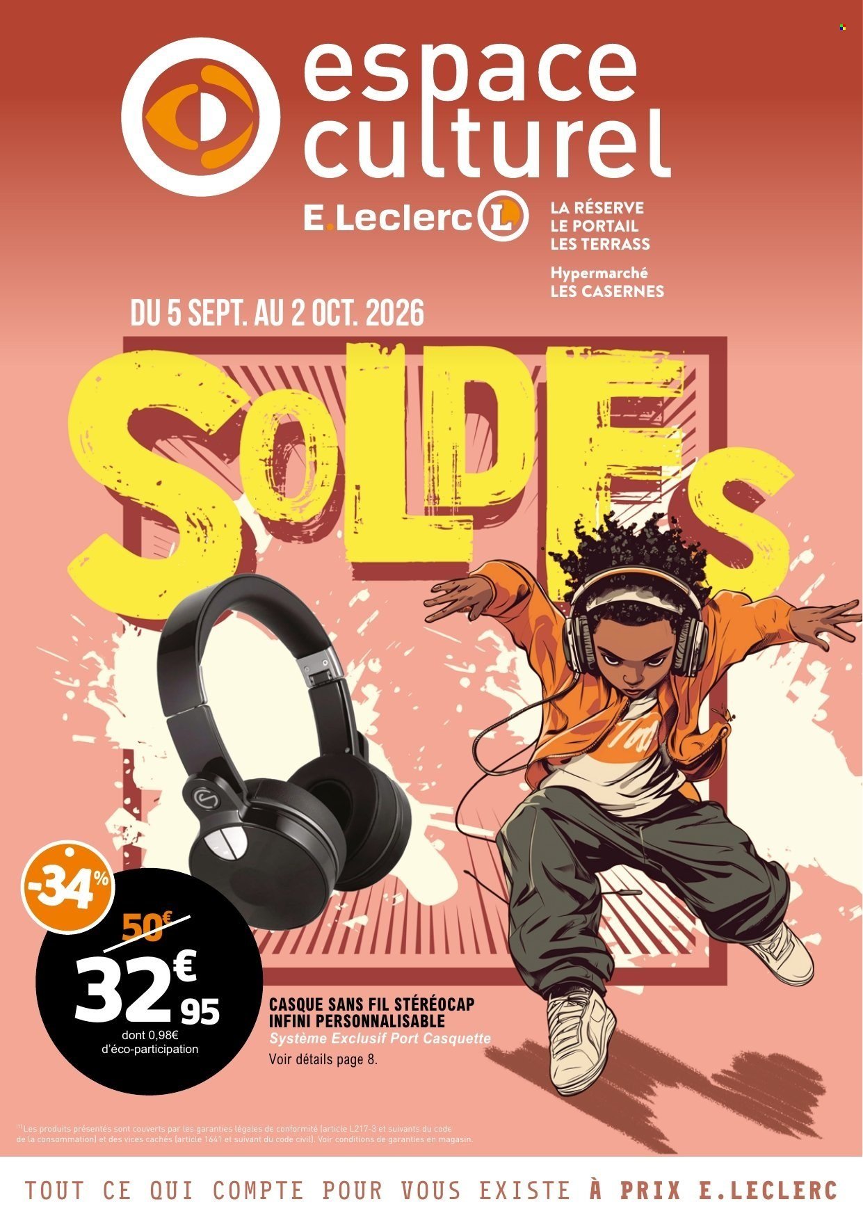 Catalogue E.LECLERC - Du samedi 5 septembre 2026