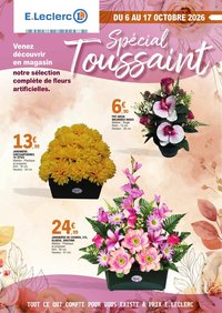 Catalogue E.LECLERC - OP TOUSSAINT 100% digital mosaique