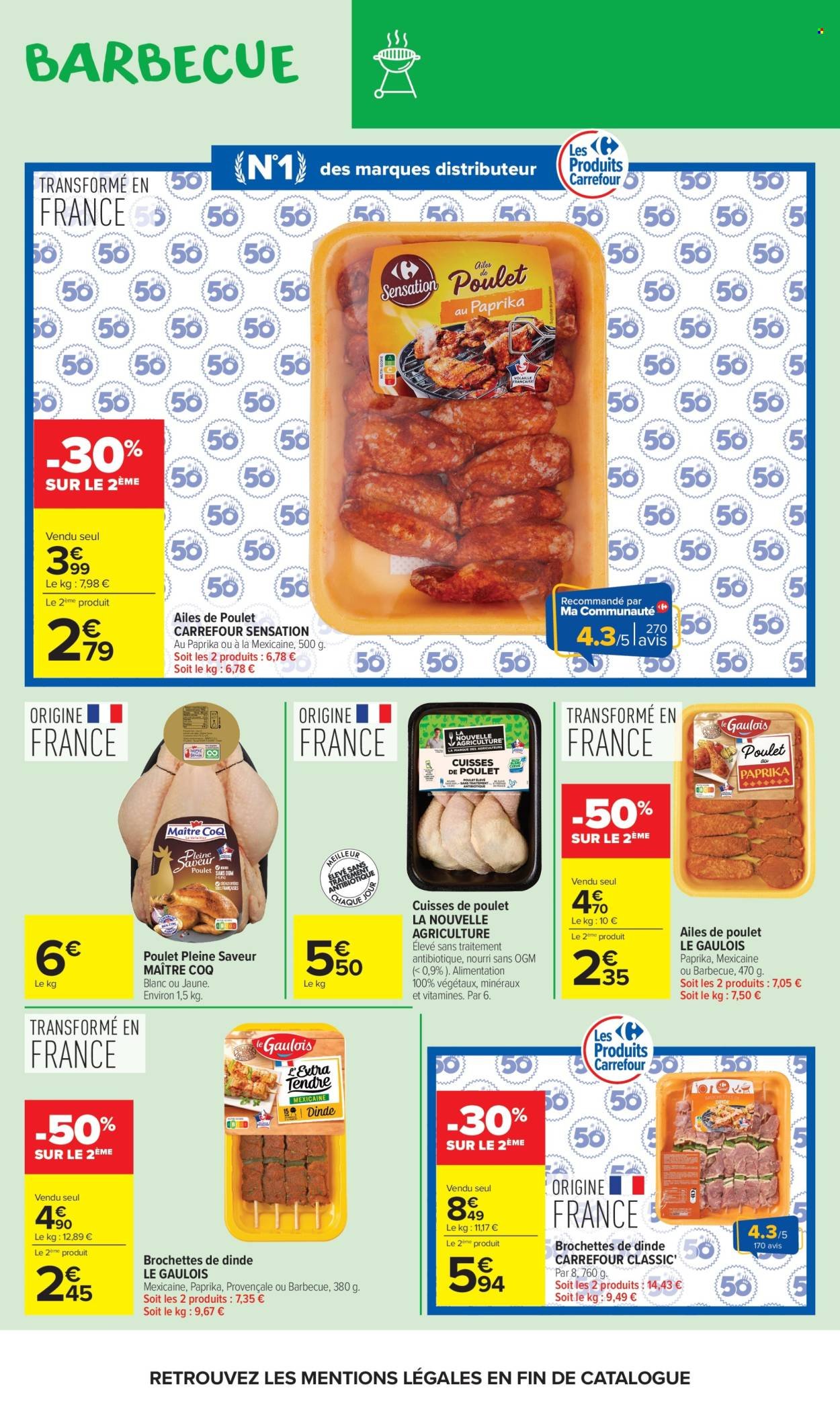 Catalogue CARREFOUR MARKET - BARBECUE