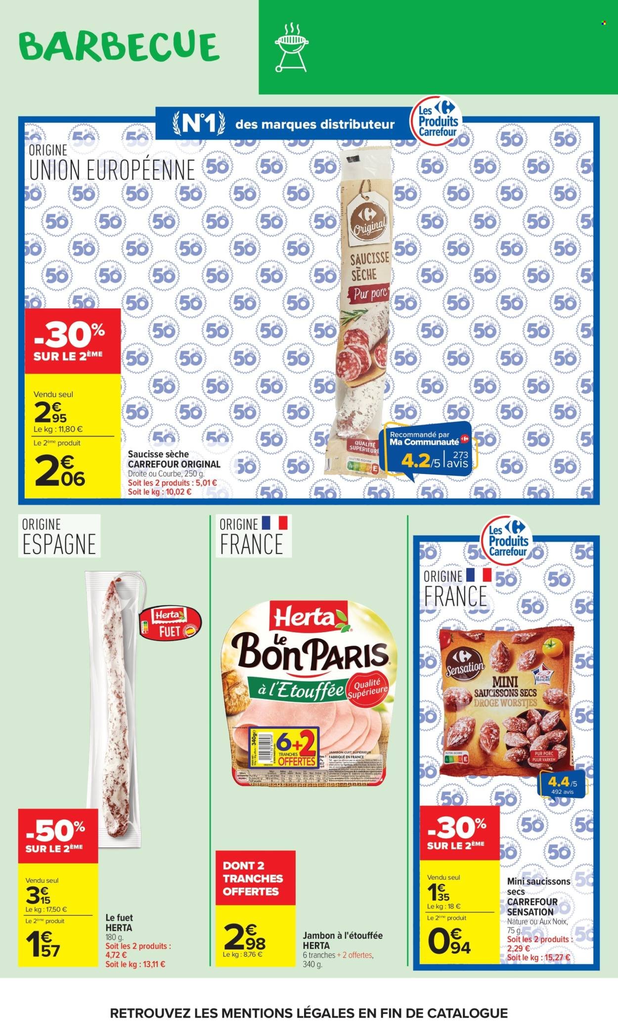 Catalogue CARREFOUR MARKET - BARBECUE
