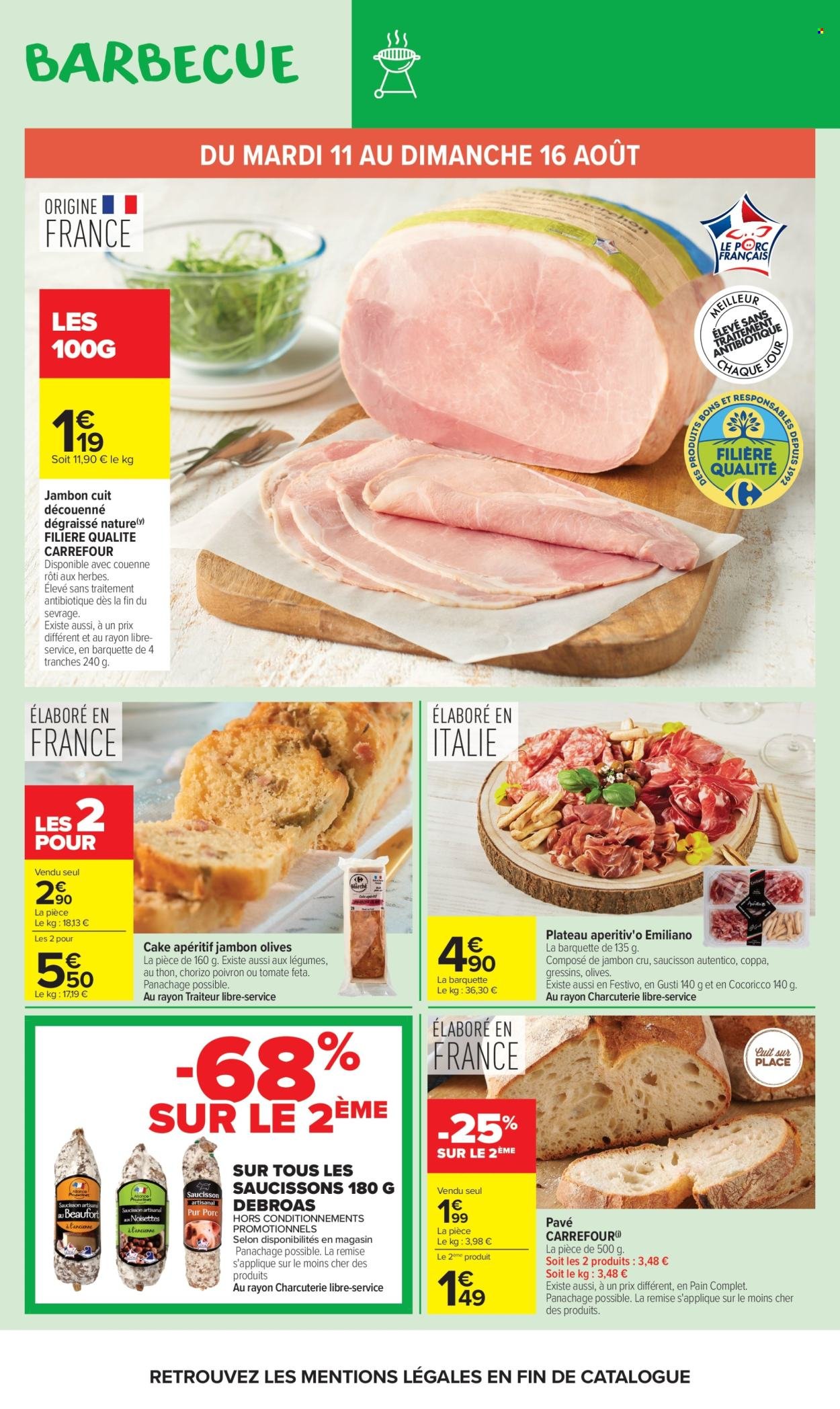 Catalogue CARREFOUR MARKET - BARBECUE