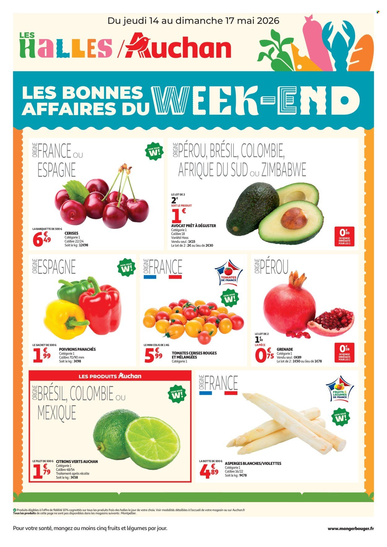 Catalogue AUCHAN - Les bons plans du week-end dans votre hyper !