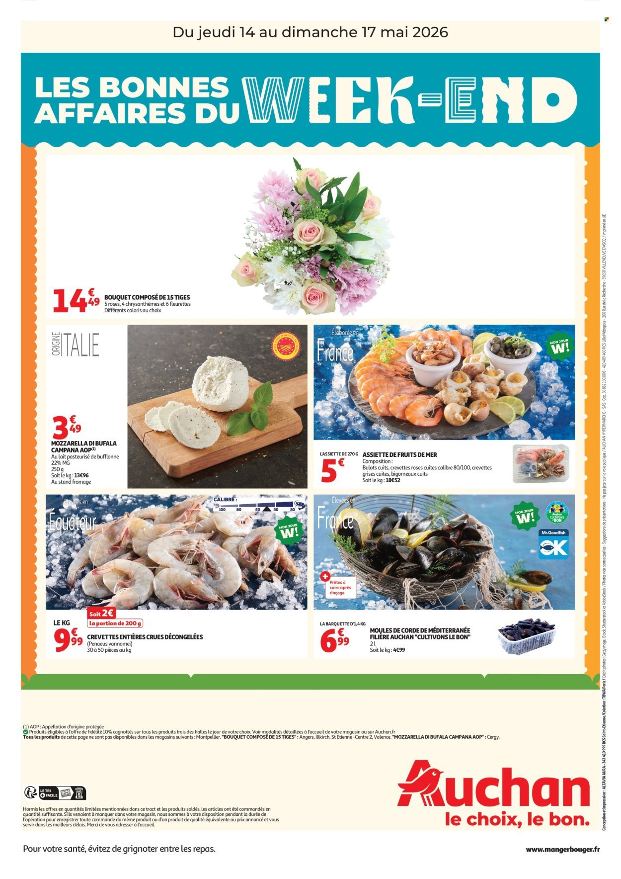 Catalogue AUCHAN - Les bons plans du week-end dans votre hyper !