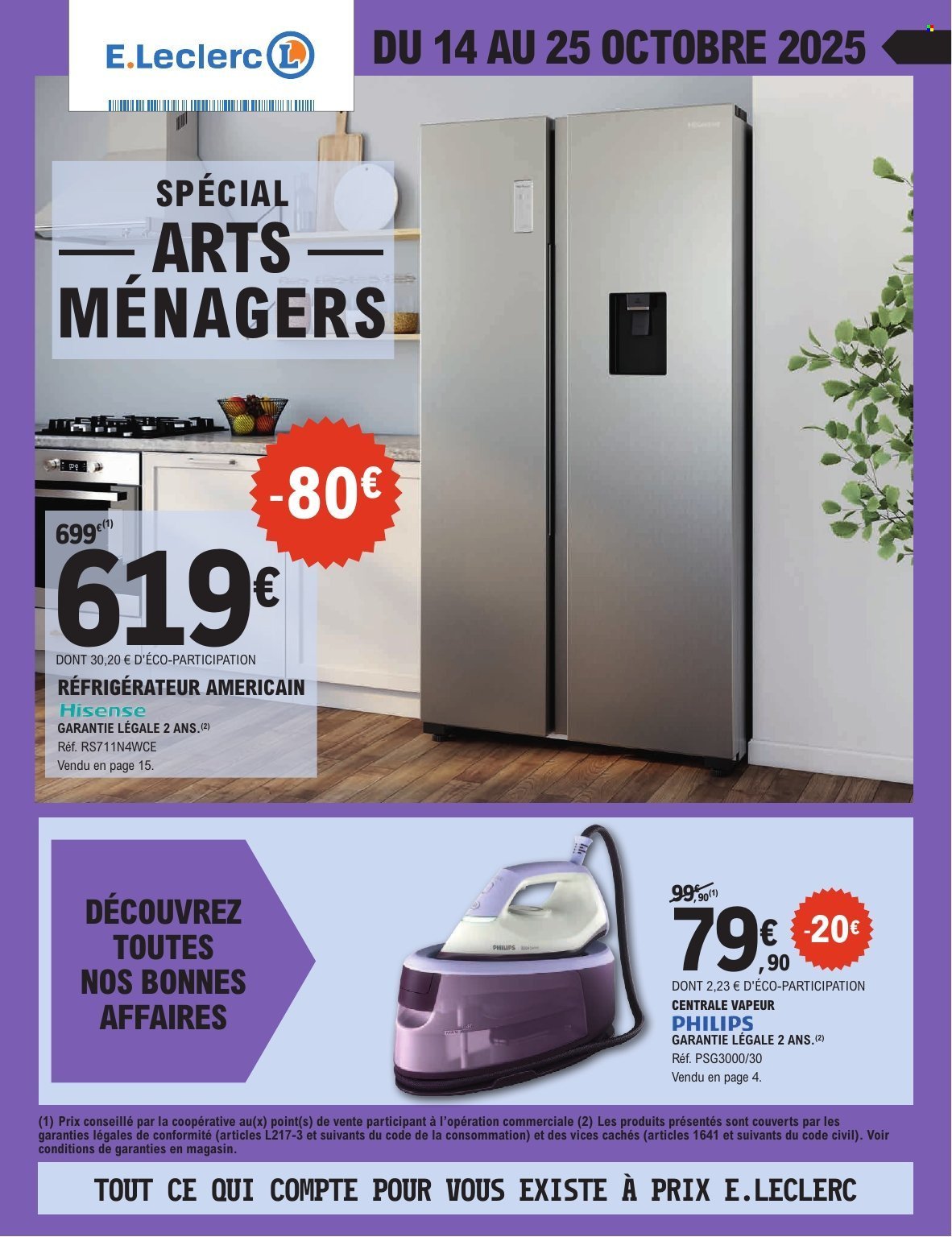 Catalogue E.LECLERC - ARTS MENAGERS OCTOBRE