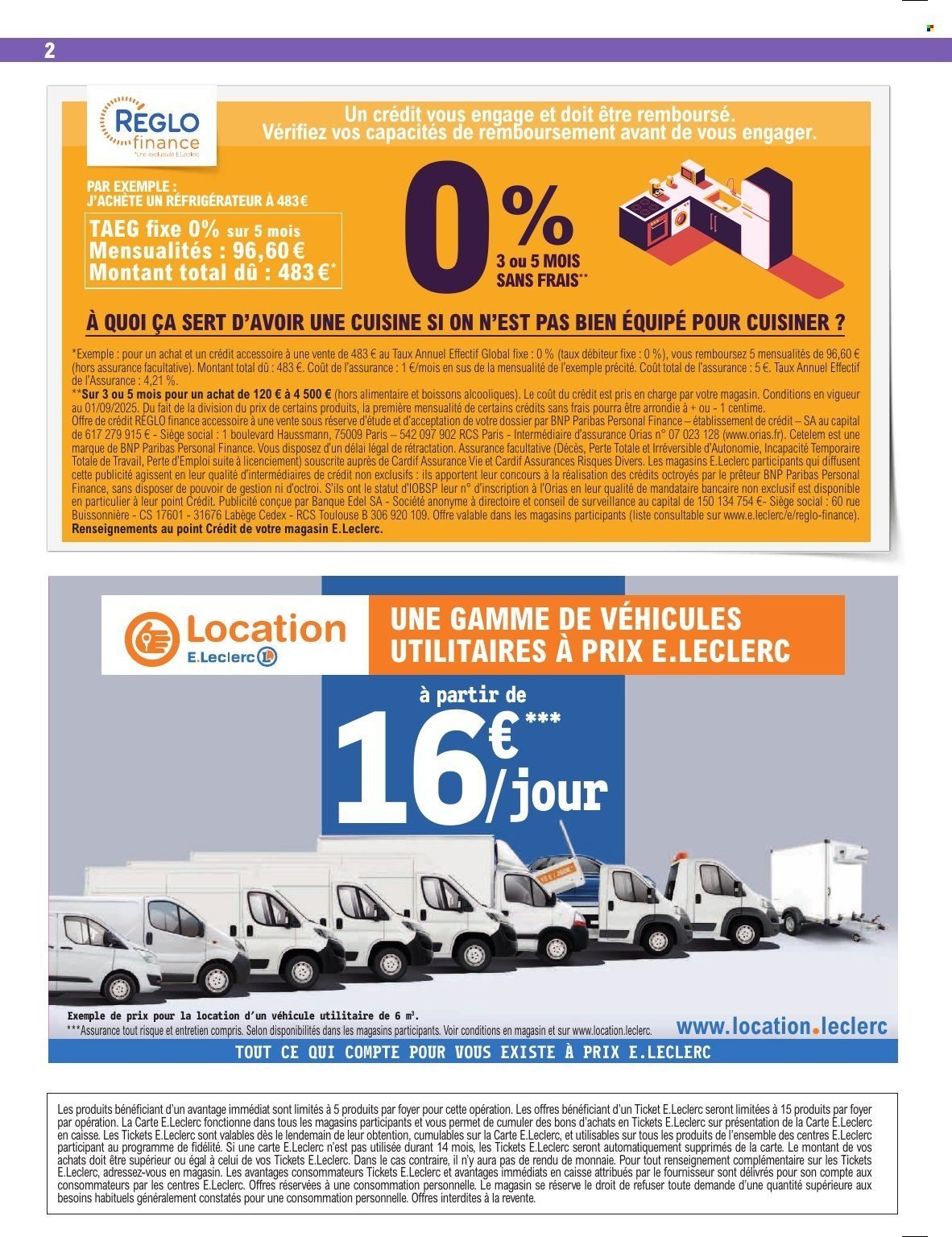 Catalogue E.LECLERC - ARTS MENAGERS OCTOBRE