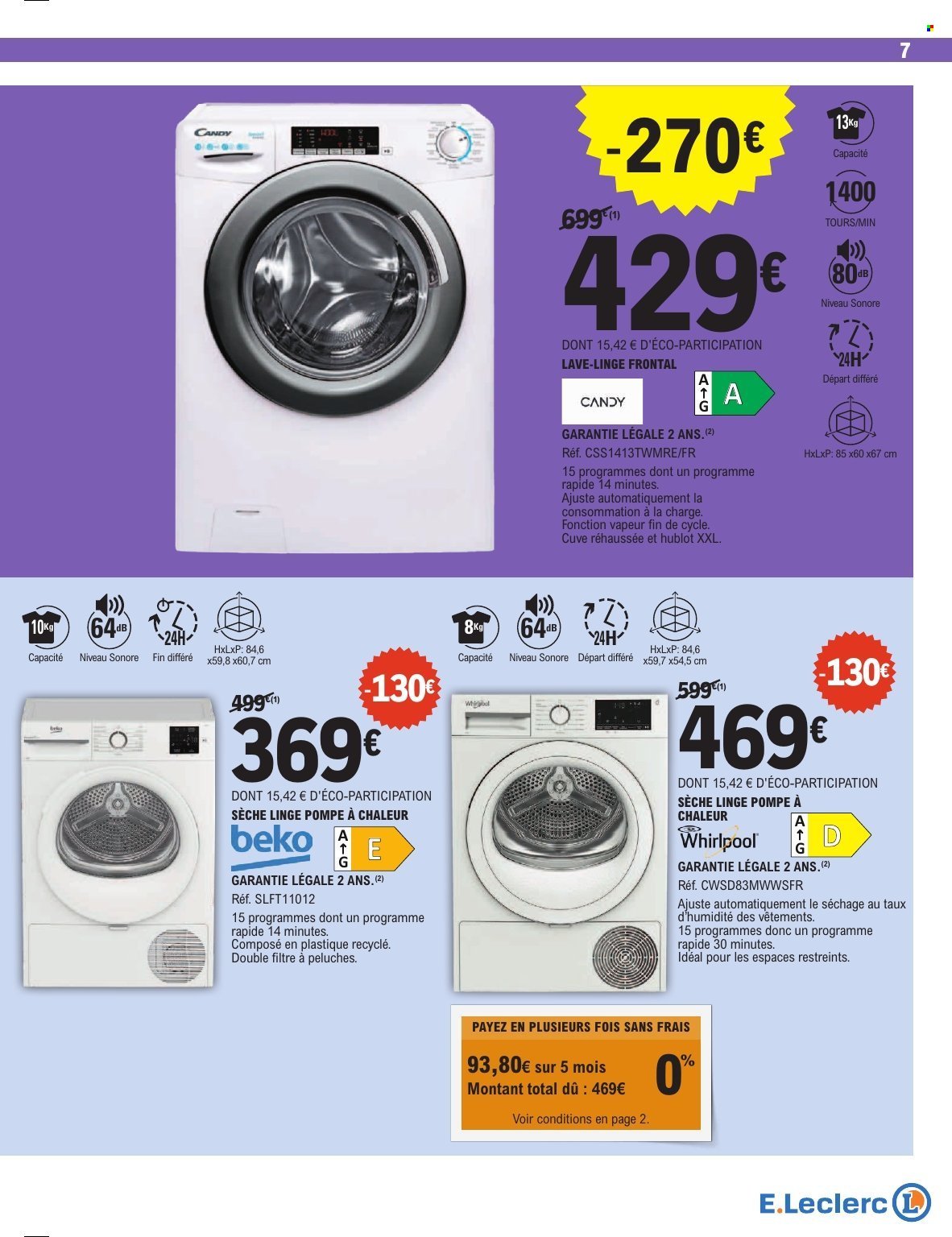 Catalogue E.LECLERC - ARTS MENAGERS OCTOBRE