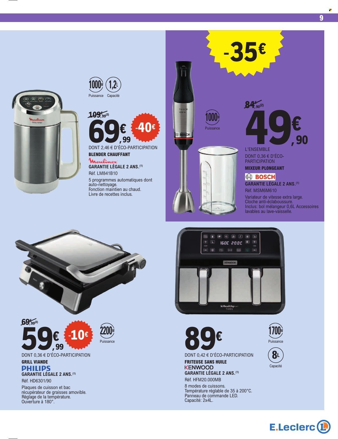 Catalogue E.LECLERC - ARTS MENAGERS OCTOBRE