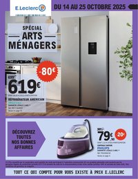 Catalogue E.LECLERC - ARTS MENAGERS OCTOBRE