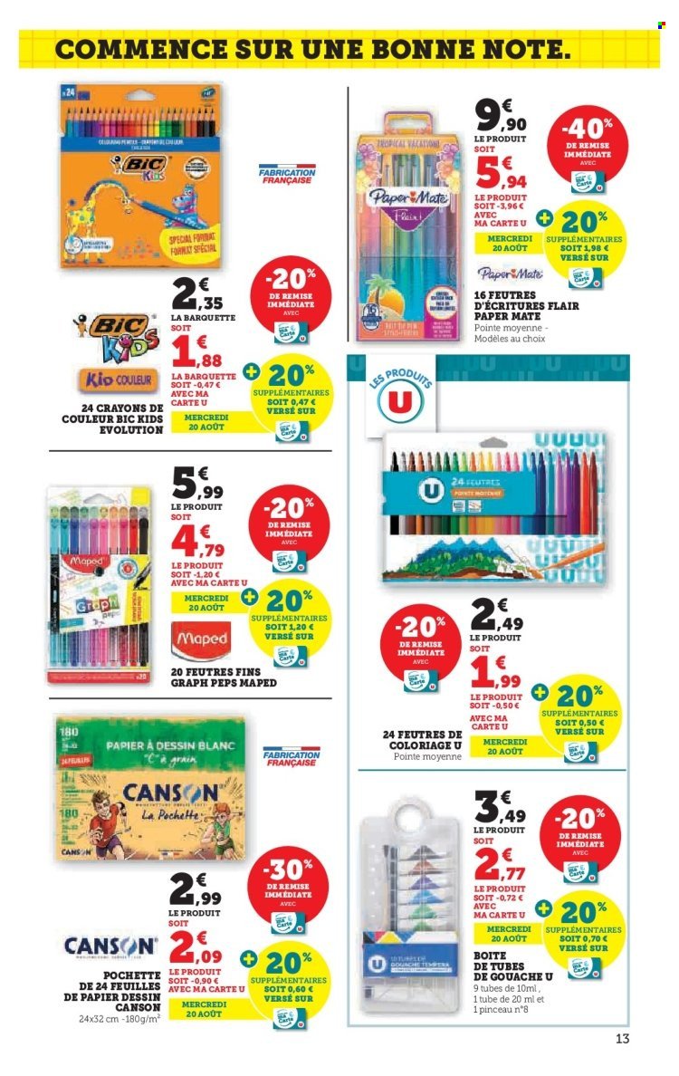 Catalogue SUPER U - La rentrée à prix bas (2025-08-05 - 2025-08-24)