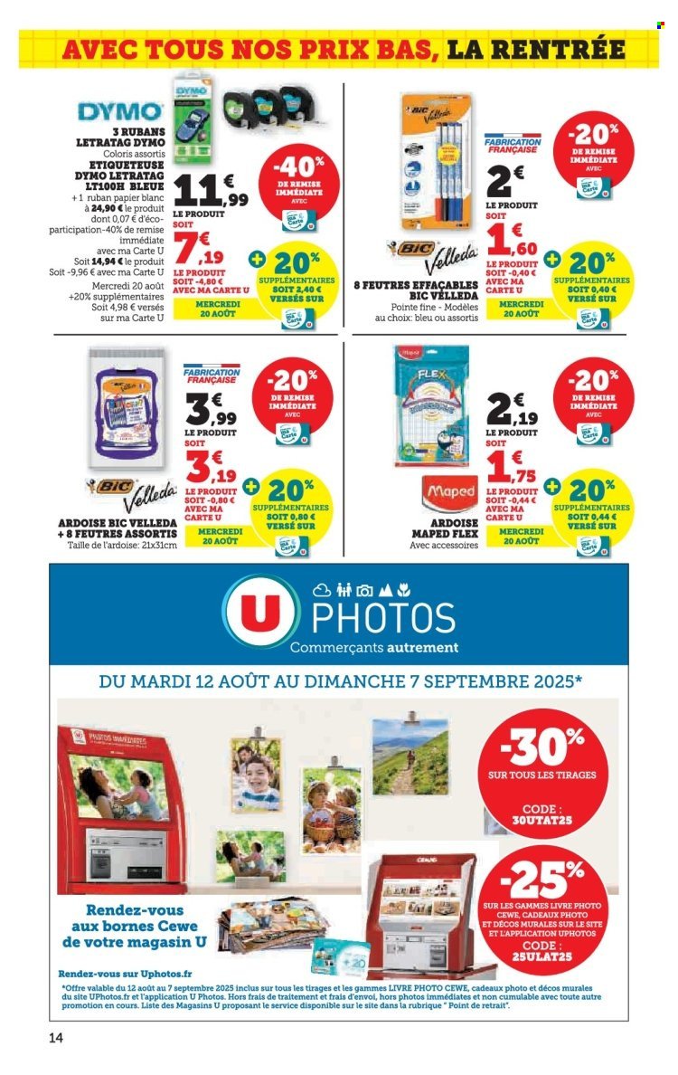 Catalogue SUPER U - La rentrée à prix bas (2025-08-05 - 2025-08-24)
