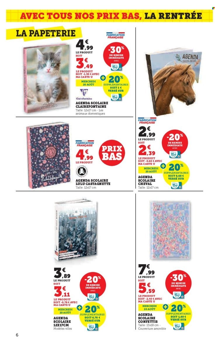 Catalogue SUPER U - La rentrée à prix bas (2025-08-05 - 2025-08-24)