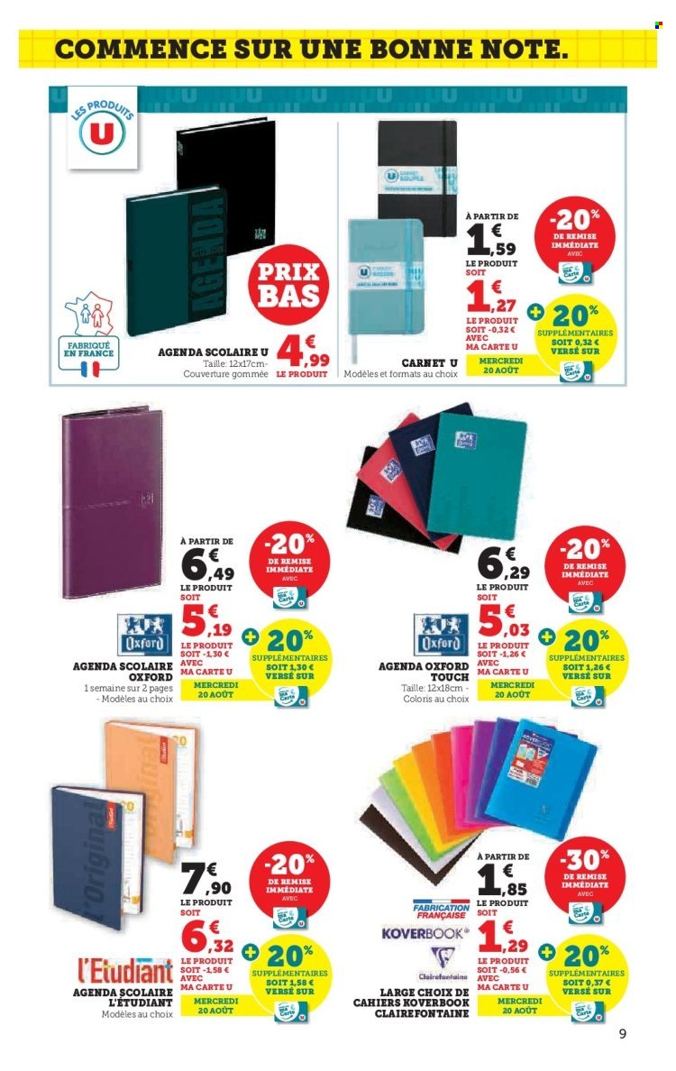 Catalogue SUPER U - La rentrée à prix bas (2025-08-05 - 2025-08-24)