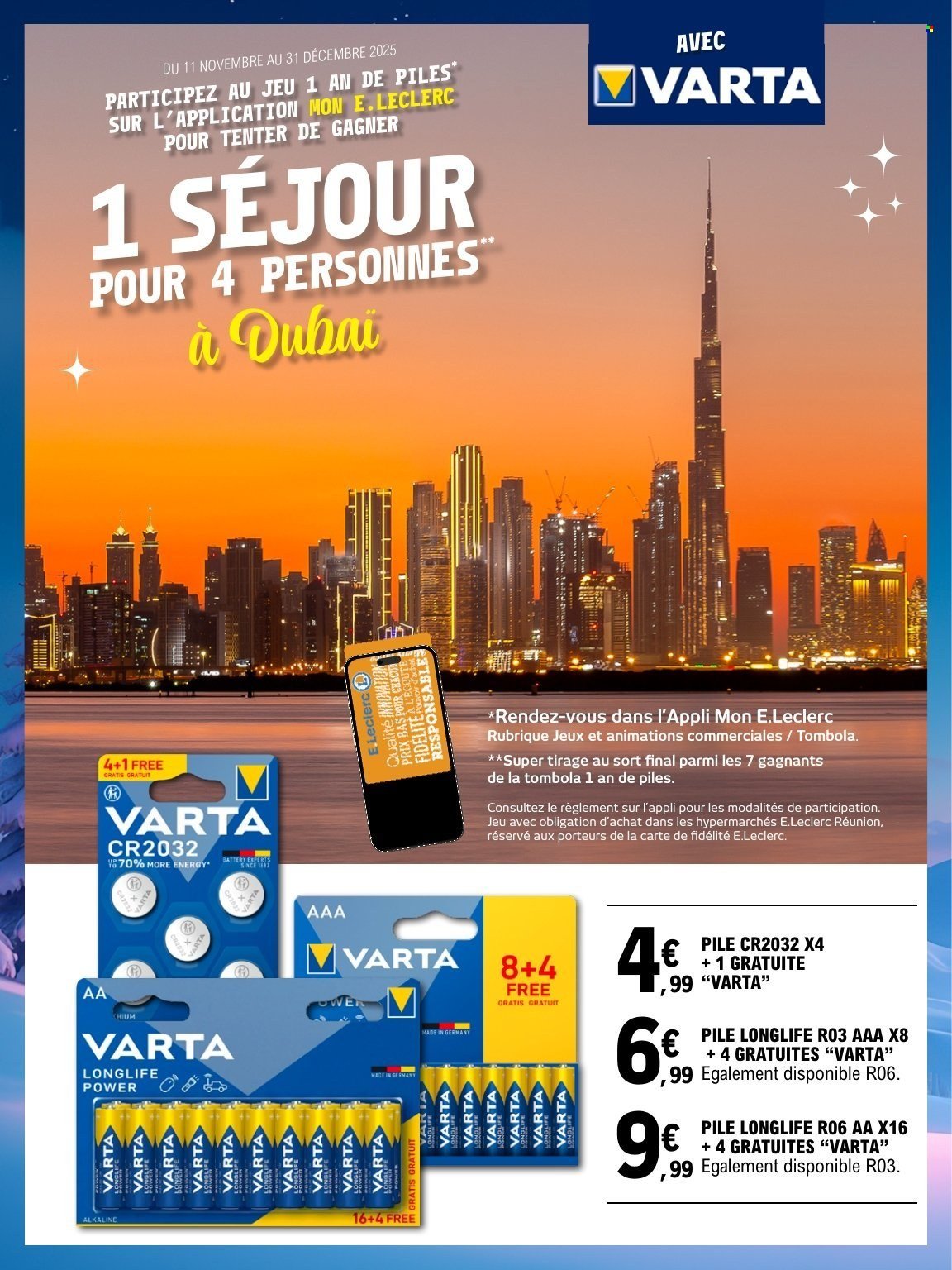 Catalogue E.LECLERC - Du mardi 11 novembre 2025