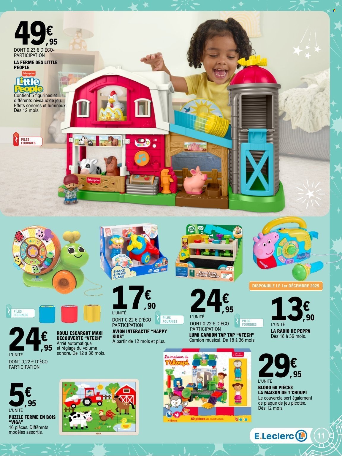Catalogue E.LECLERC - Du mardi 11 novembre 2025