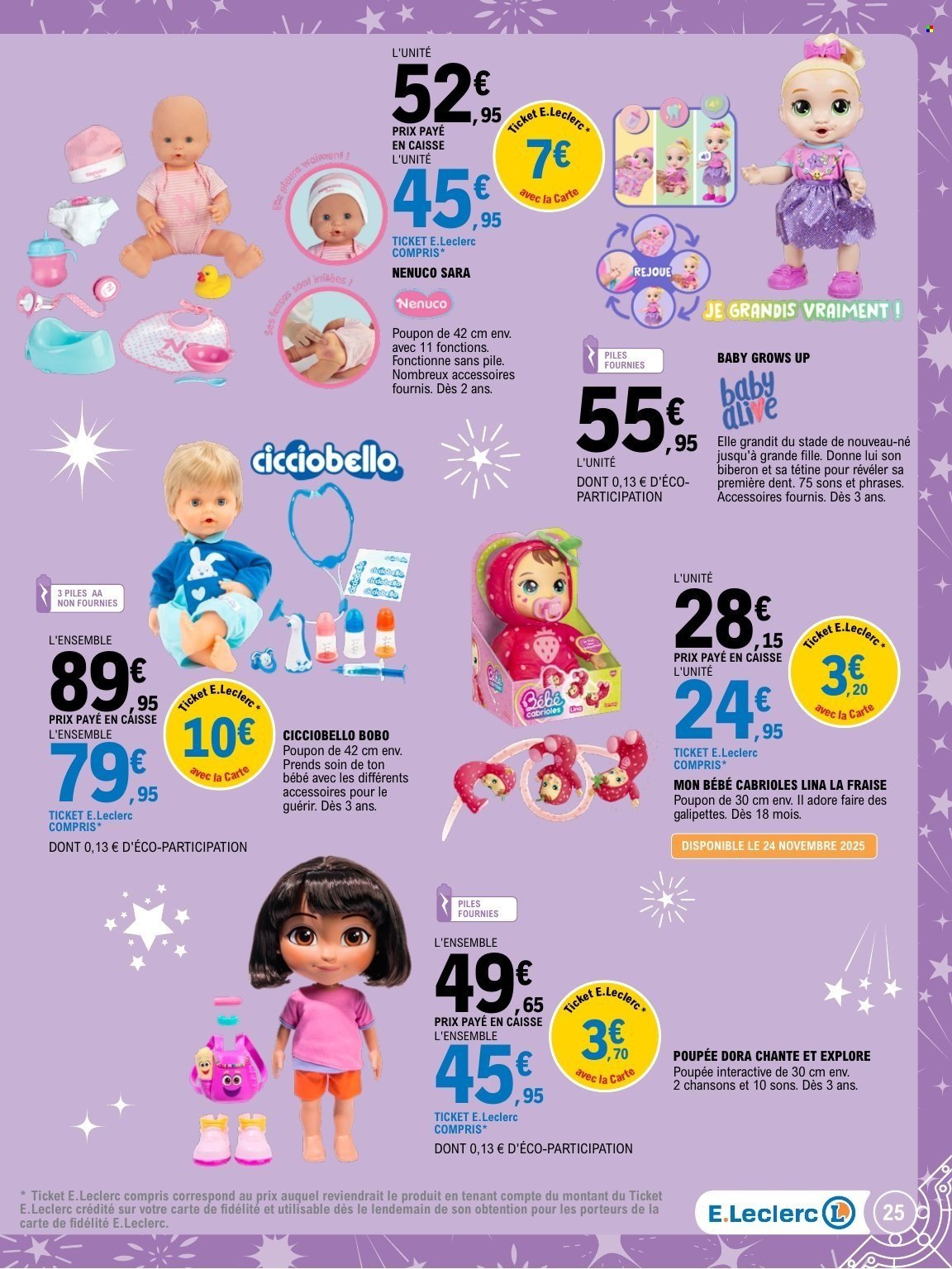 Catalogue E.LECLERC - Du mardi 11 novembre 2025