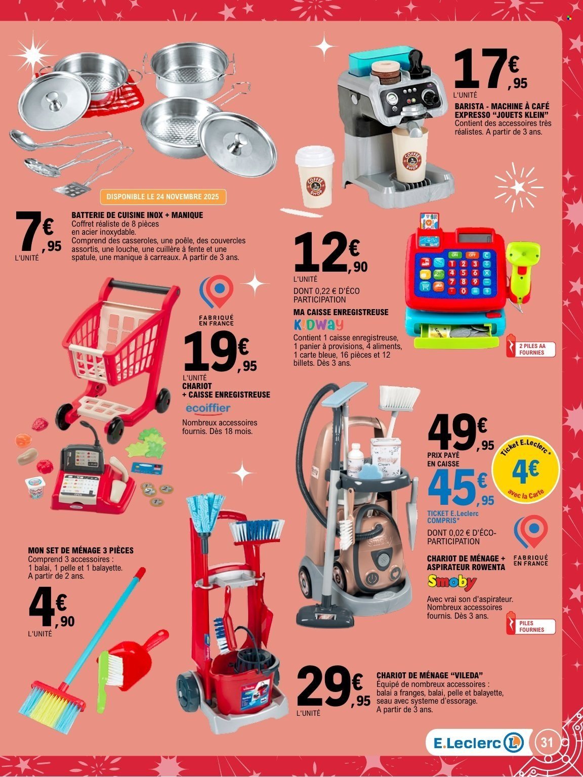 Catalogue E.LECLERC - Du mardi 11 novembre 2025