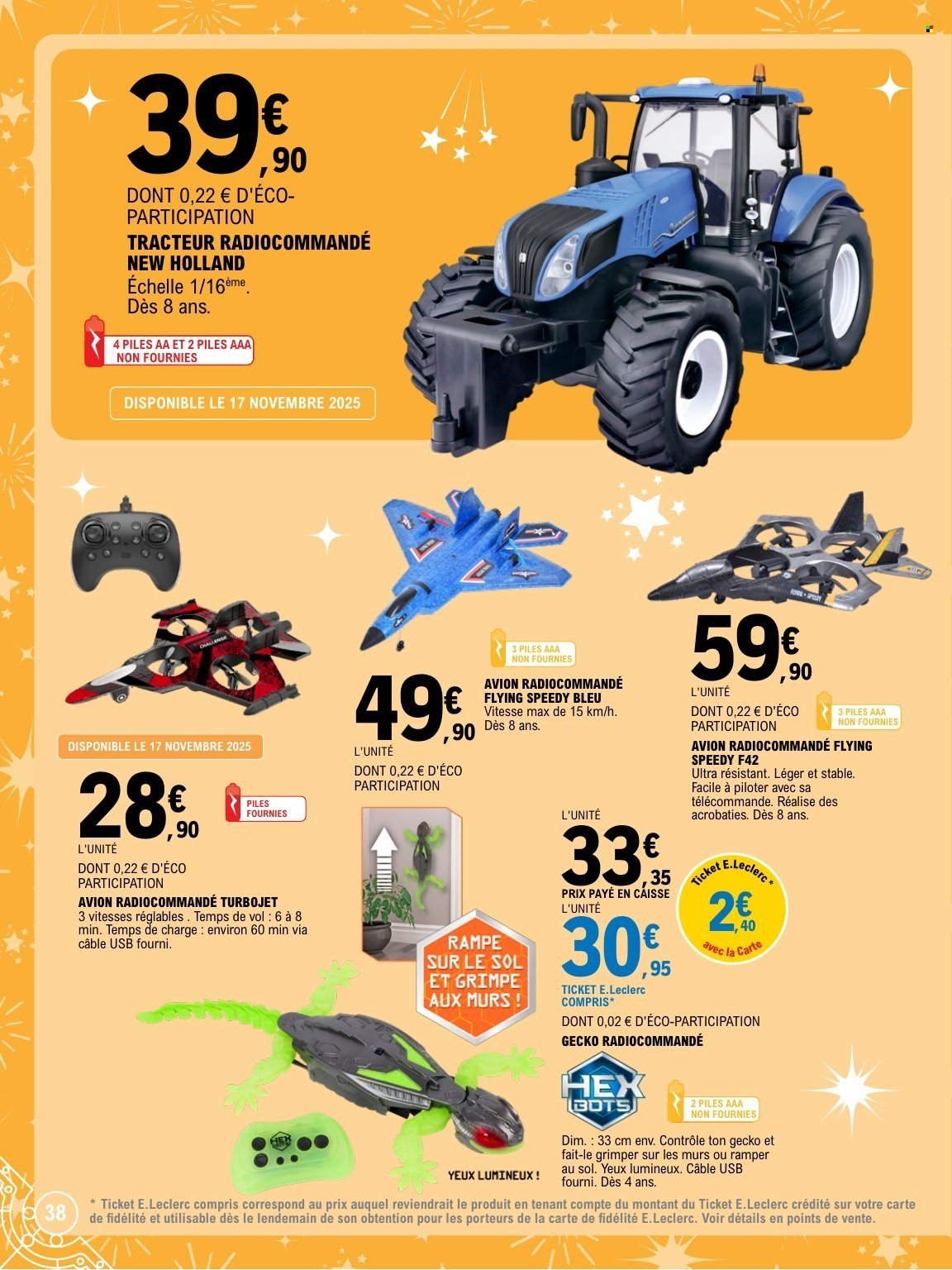 Catalogue E.LECLERC - Du mardi 11 novembre 2025