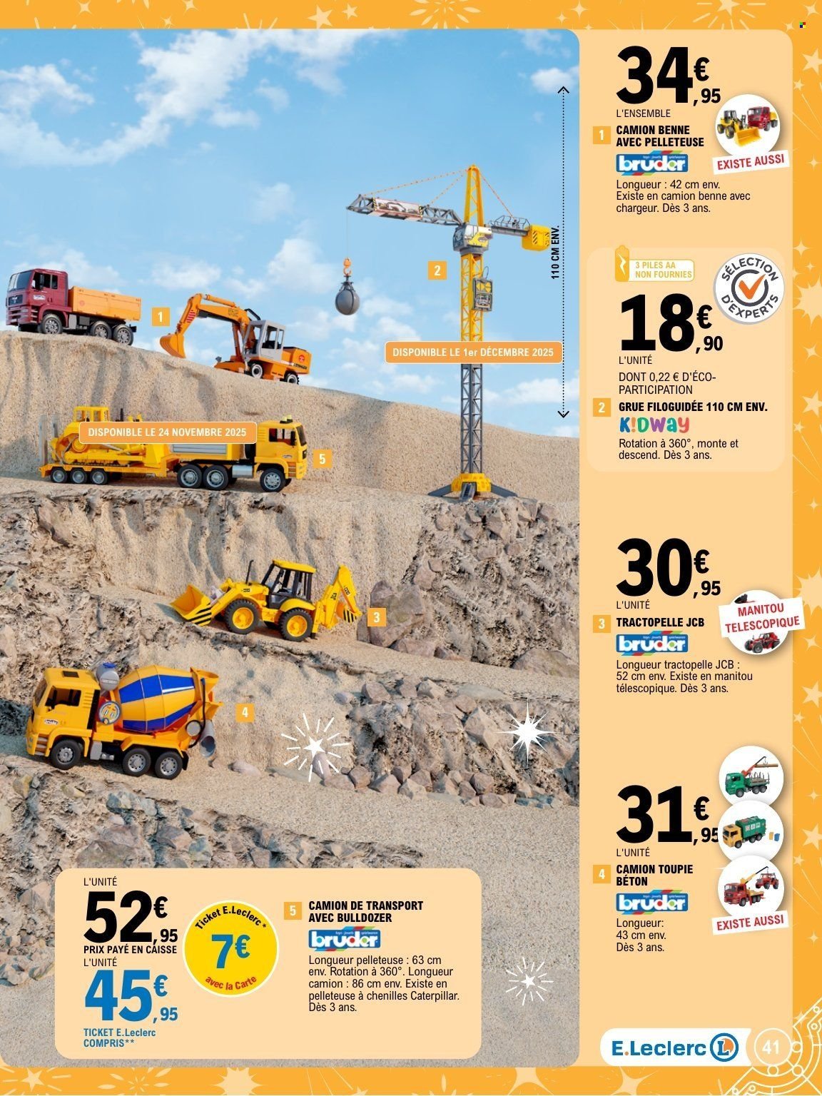 Catalogue E.LECLERC - Du mardi 11 novembre 2025
