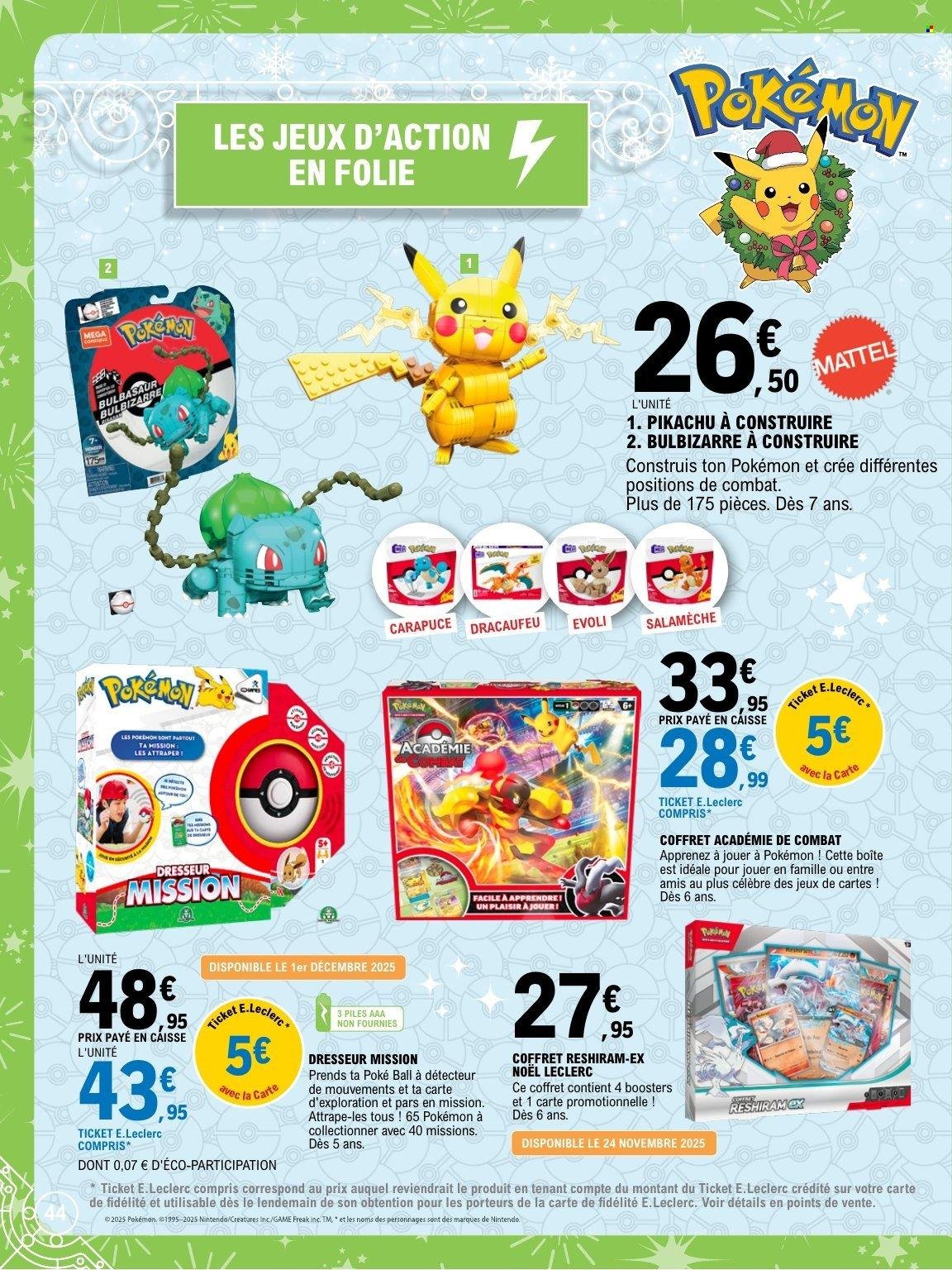 Catalogue E.LECLERC - Du mardi 11 novembre 2025