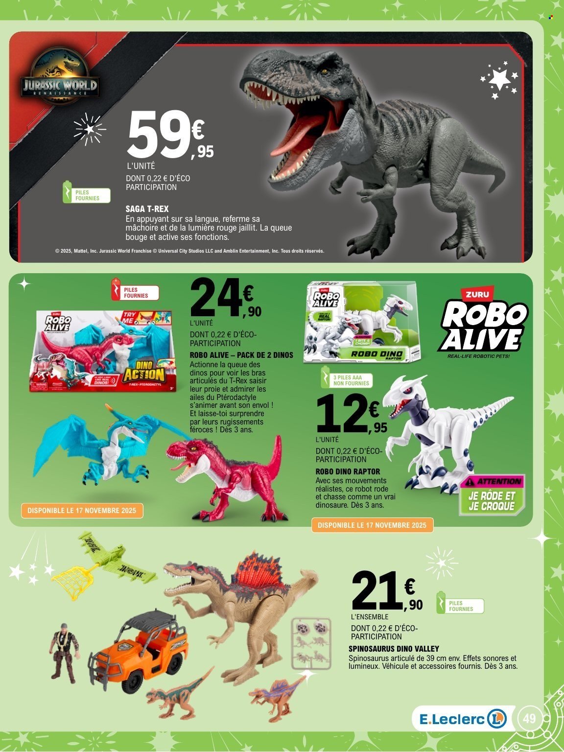 Catalogue E.LECLERC - Du mardi 11 novembre 2025