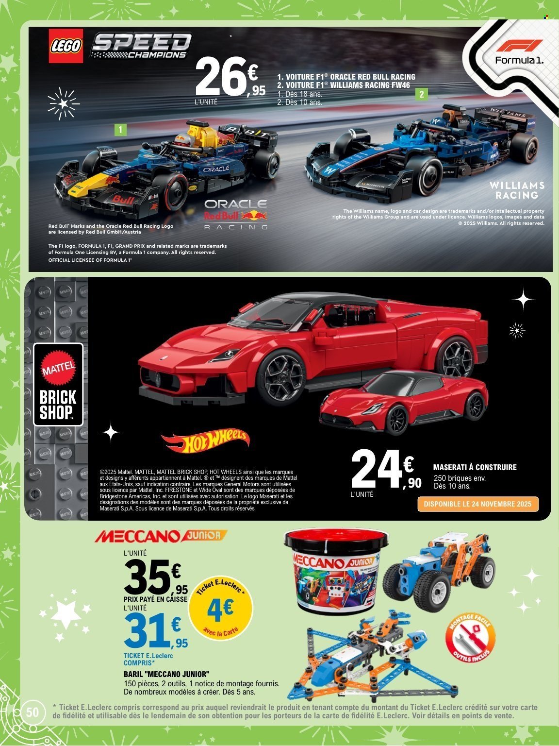 Catalogue E.LECLERC - Du mardi 11 novembre 2025