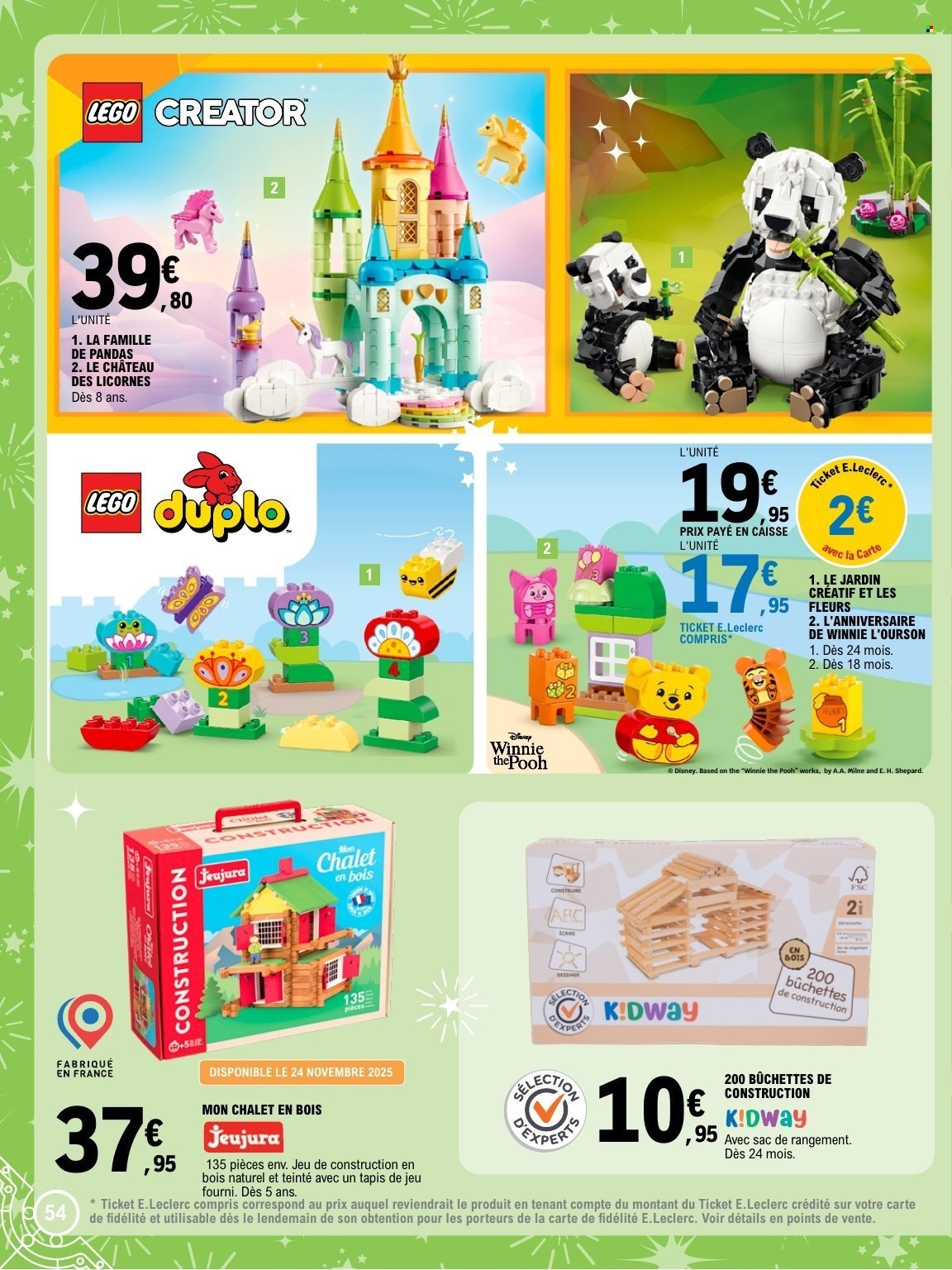 Catalogue E.LECLERC - Du mardi 11 novembre 2025