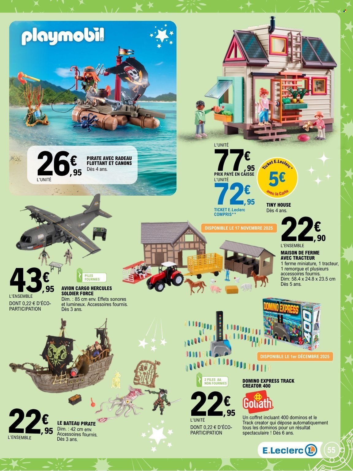 Catalogue E.LECLERC - Du mardi 11 novembre 2025