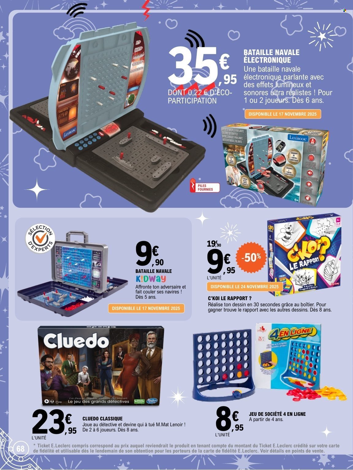 Catalogue E.LECLERC - Du mardi 11 novembre 2025