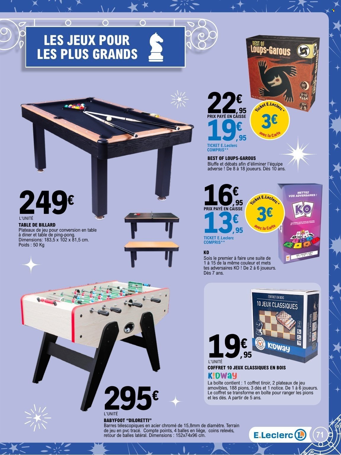 Catalogue E.LECLERC - Du mardi 11 novembre 2025