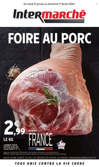 Catalogue INTERMARCHÉ - FOIRE AU PORC (2026-01-27 - 2026-02-01)