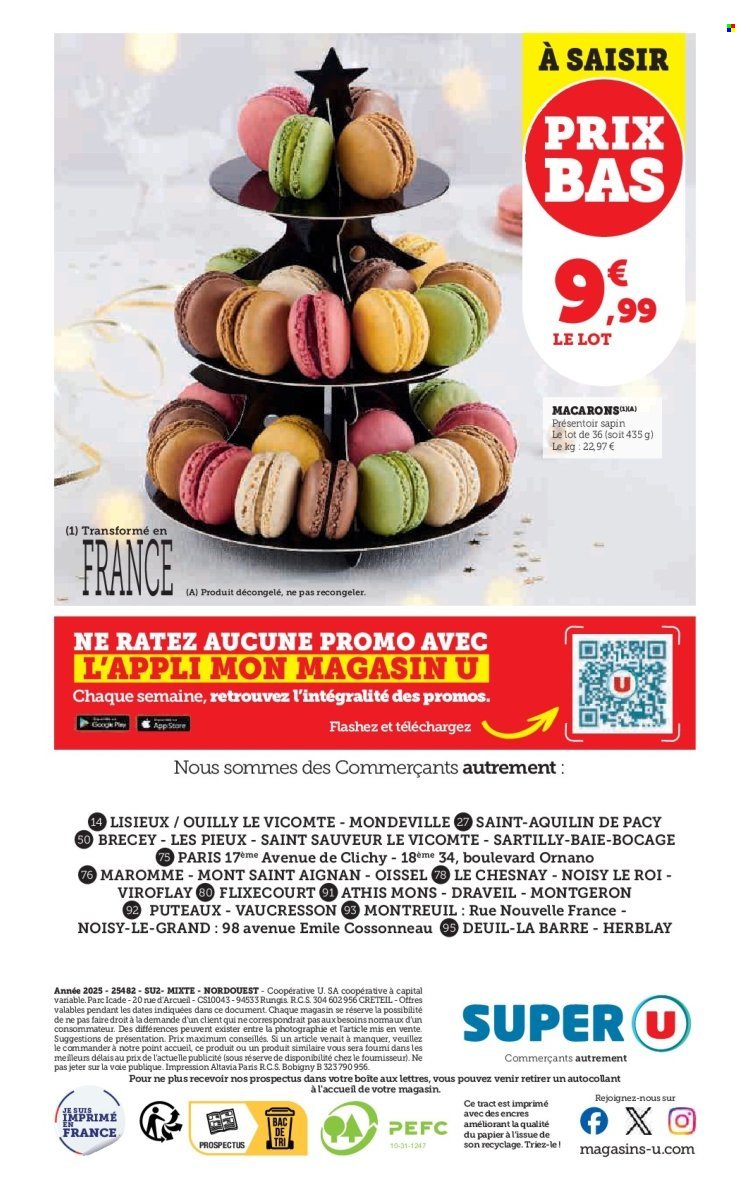 Catalogue SUPER U - Les prix bas de Noël (2025-12-17 - 2025-12-24)
