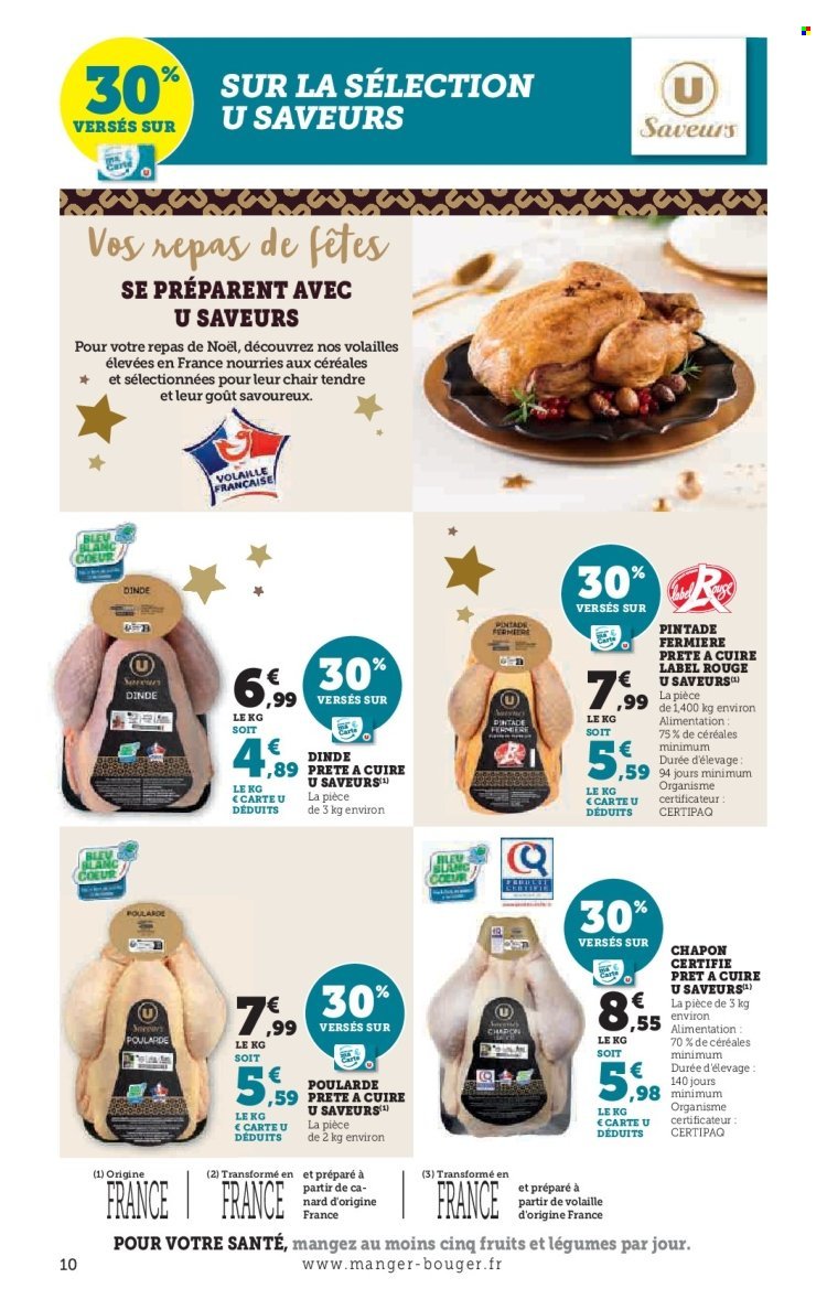 Catalogue SUPER U - Les prix bas de Noël (2025-12-17 - 2025-12-24)