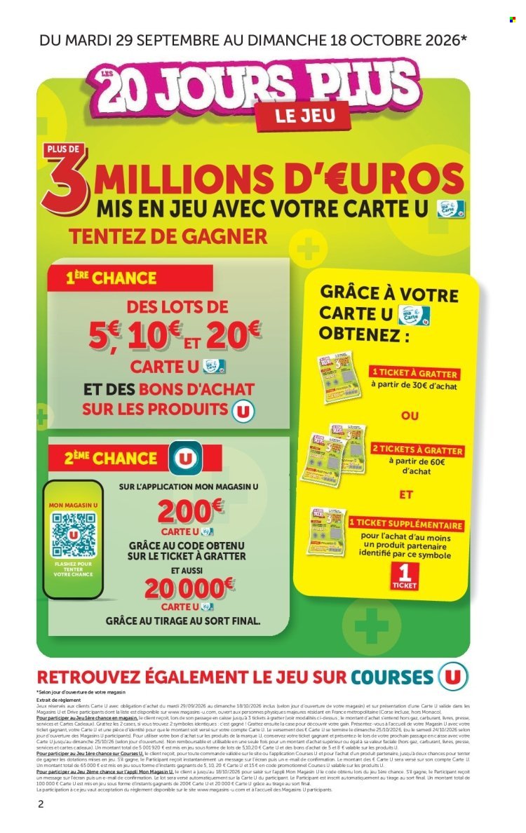 Catalogue SUPER U - Les prix bas de la semaine