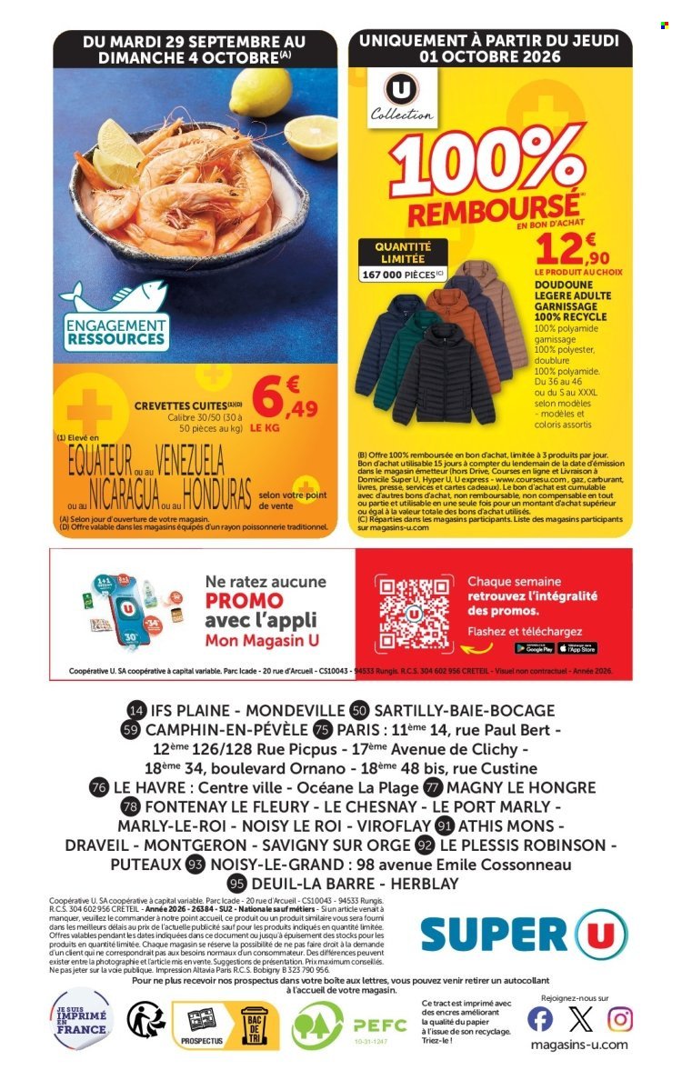 Catalogue SUPER U - Les prix bas de la semaine
