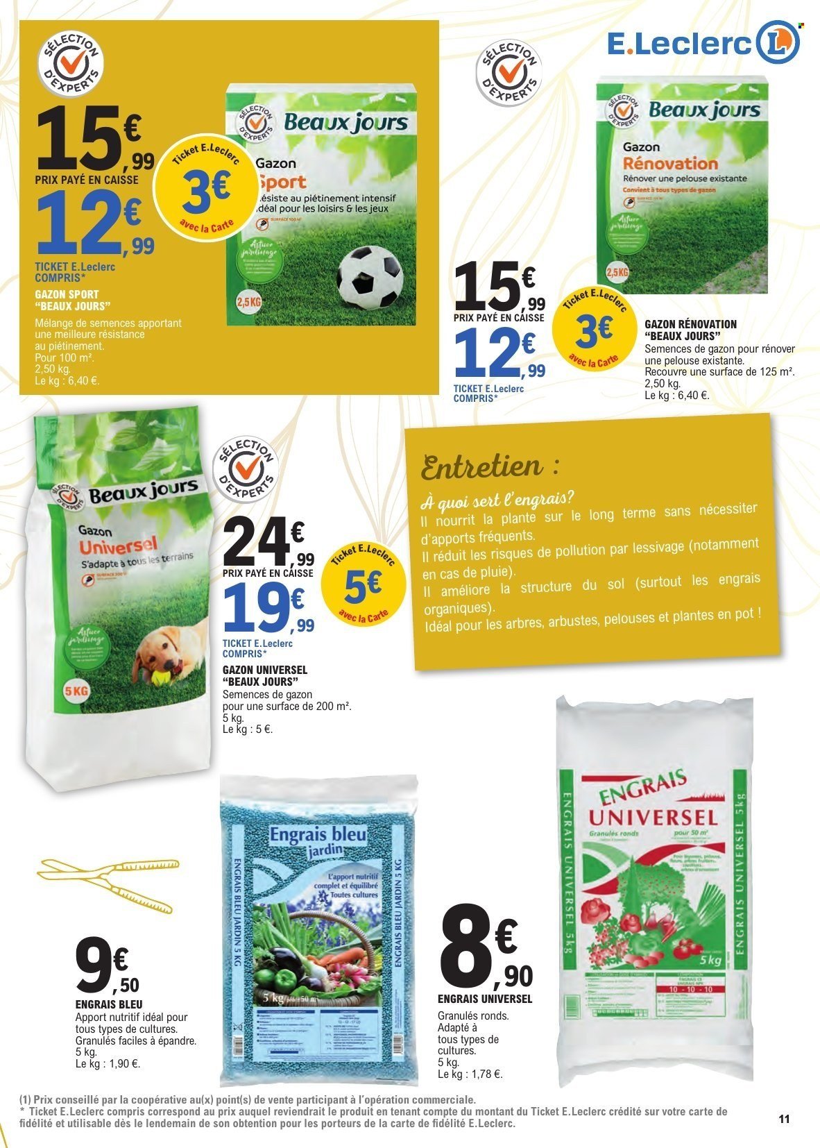 Catalogue E.LECLERC - Jardin (2026-03-10 - 2026-03-21)